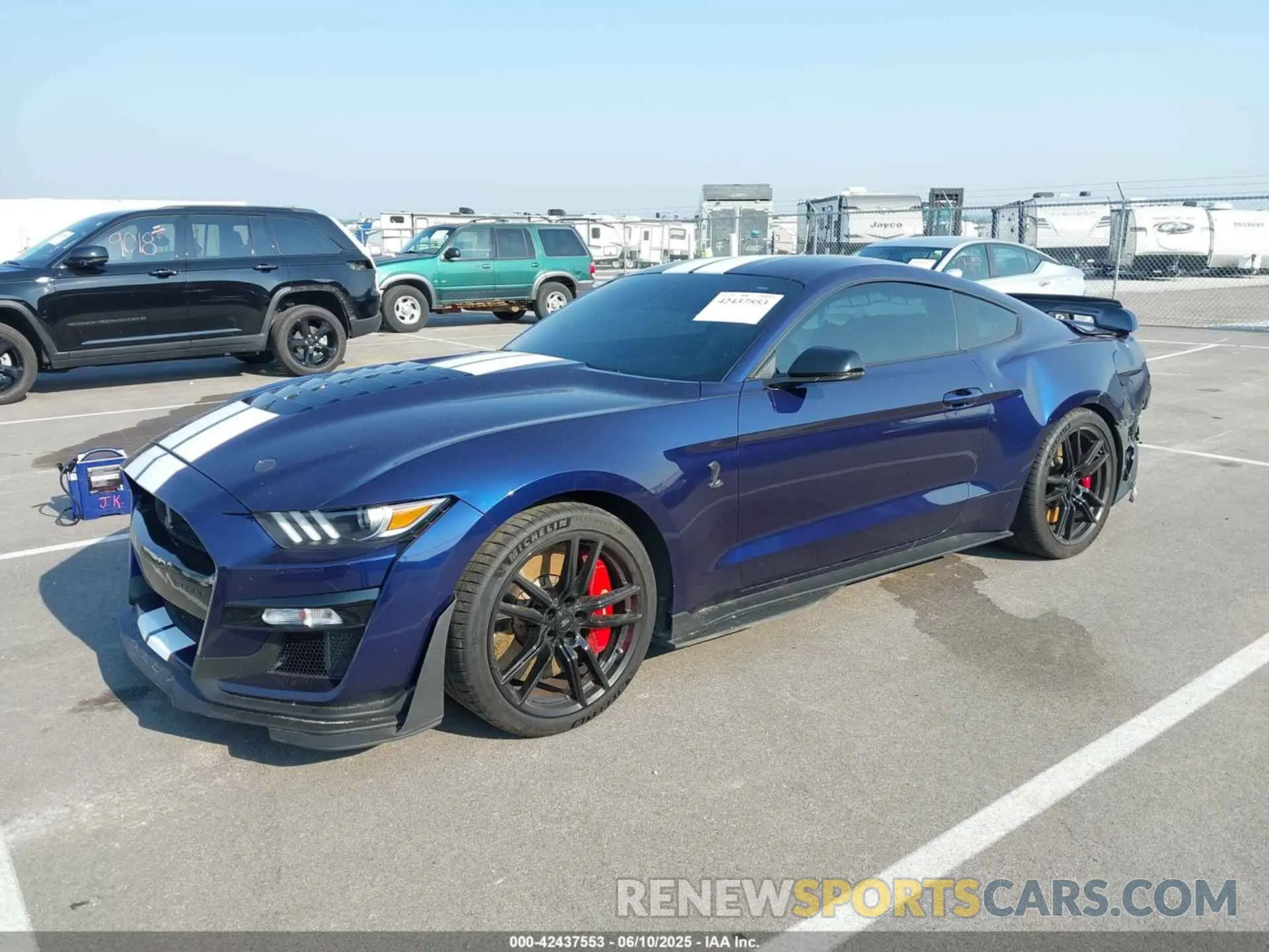 2 Photograph of a damaged car 1FA6P8SJ7L5500762 FORD MUSTANG 2020