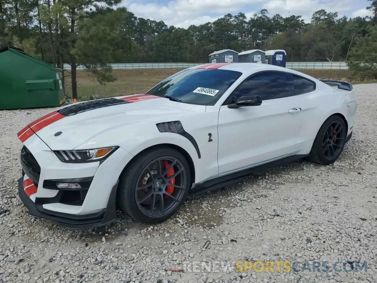 1 Photograph of a damaged car 1FA6P8SJ8L5504495 FORD MUSTANG 2020
