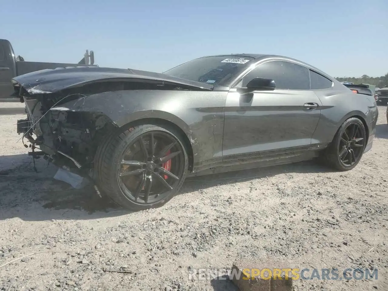 1 Photograph of a damaged car 1FA6P8SJXL5504191 FORD MUSTANG 2020