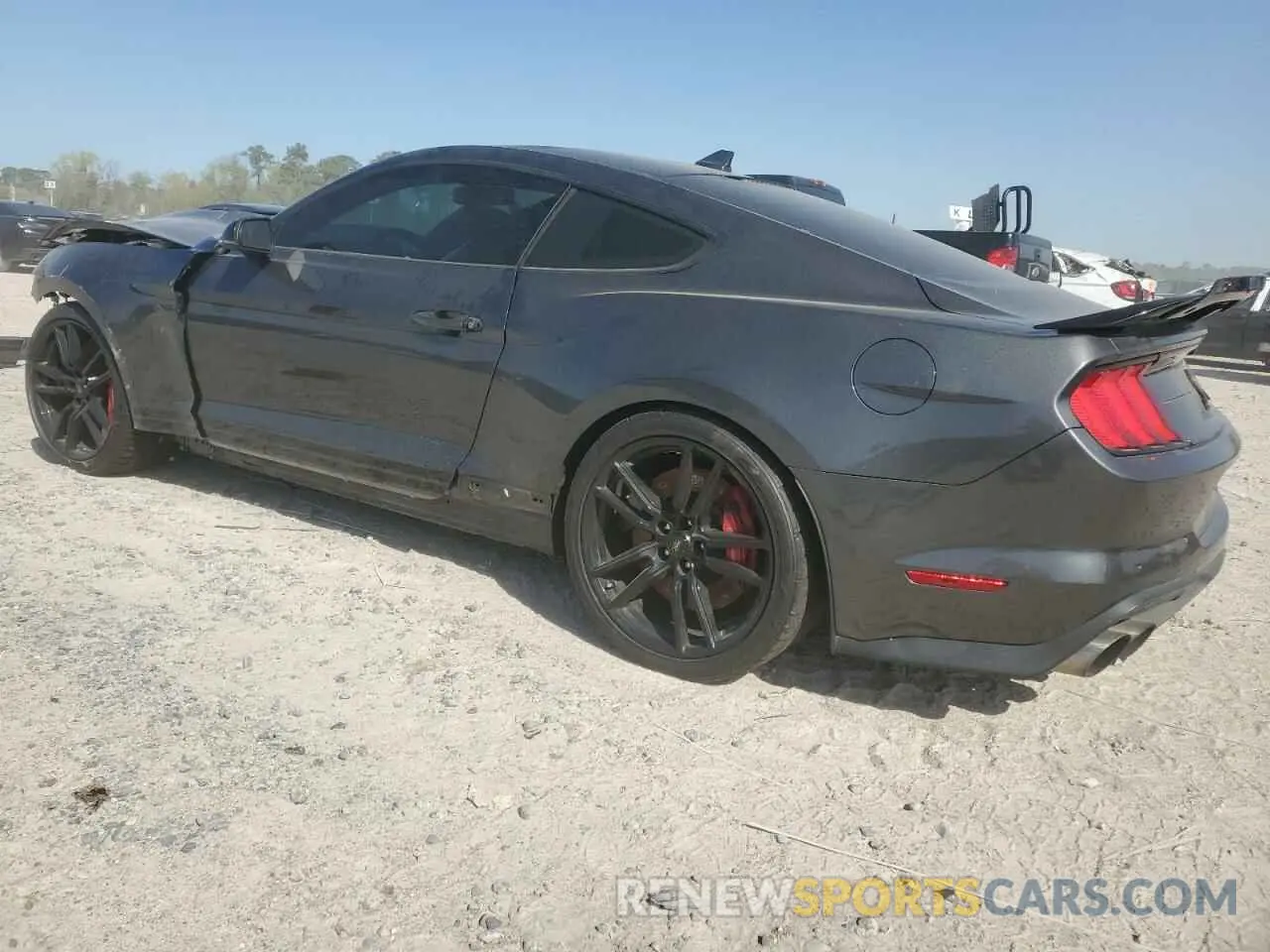 2 Photograph of a damaged car 1FA6P8SJXL5504191 FORD MUSTANG 2020