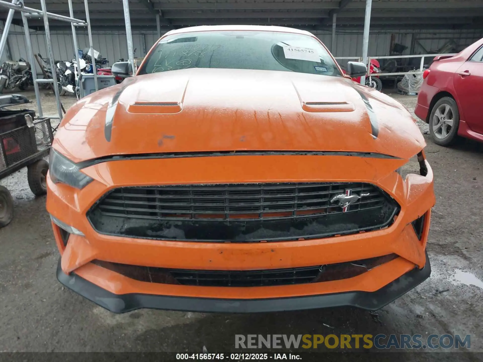 11 Photograph of a damaged car 1FA6P8TD8L5103067 FORD MUSTANG 2020