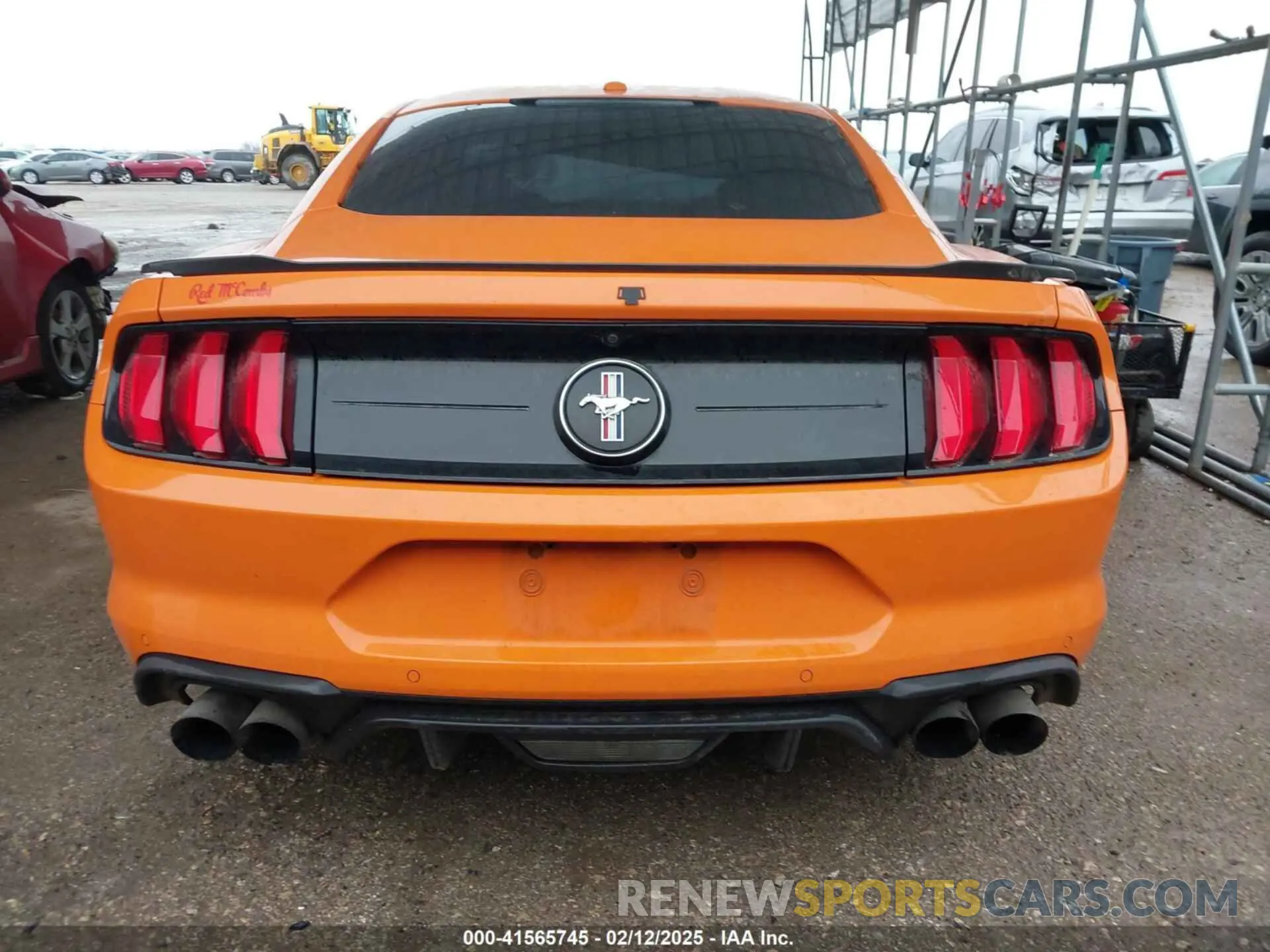 15 Photograph of a damaged car 1FA6P8TD8L5103067 FORD MUSTANG 2020