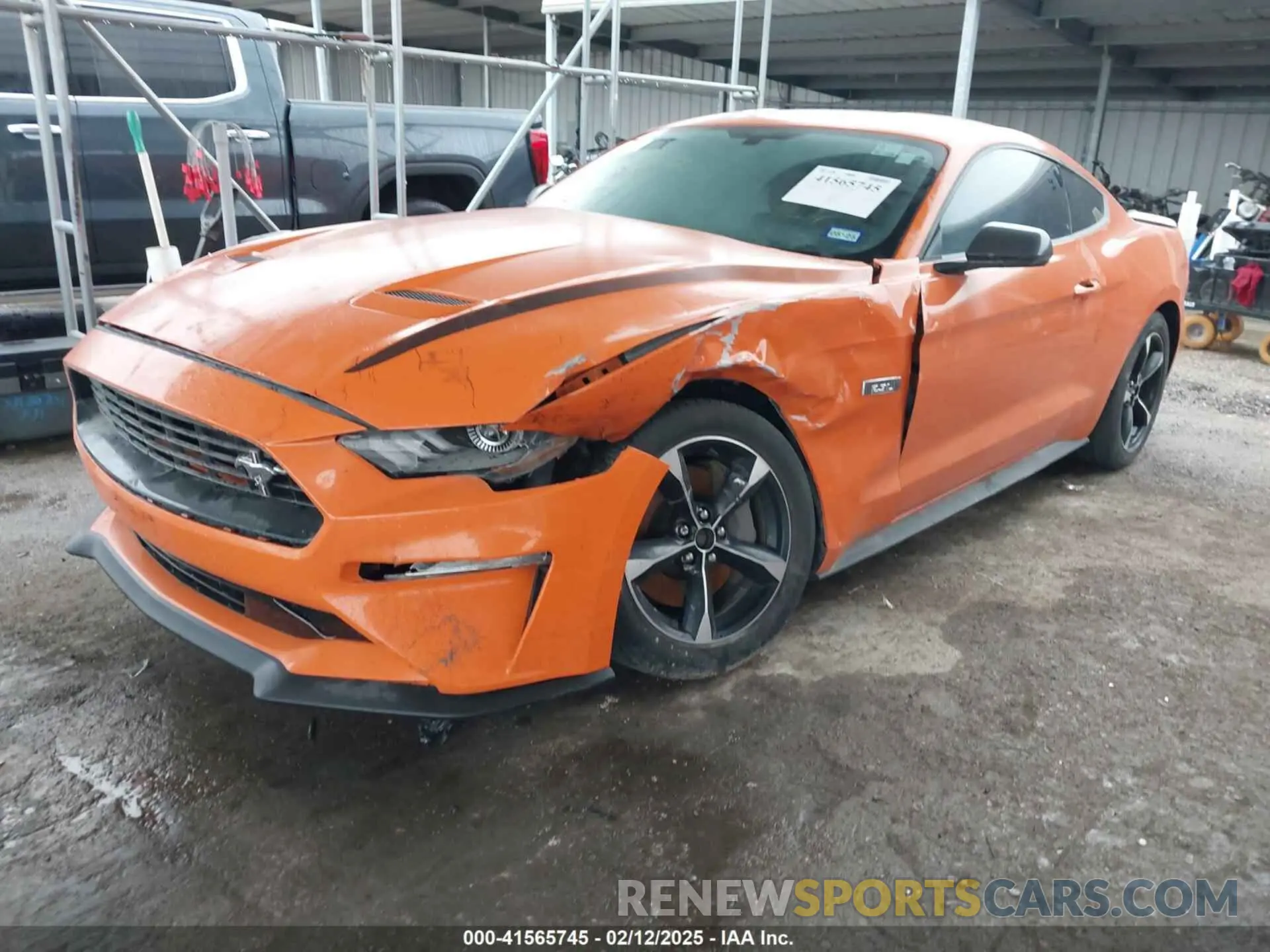 2 Photograph of a damaged car 1FA6P8TD8L5103067 FORD MUSTANG 2020