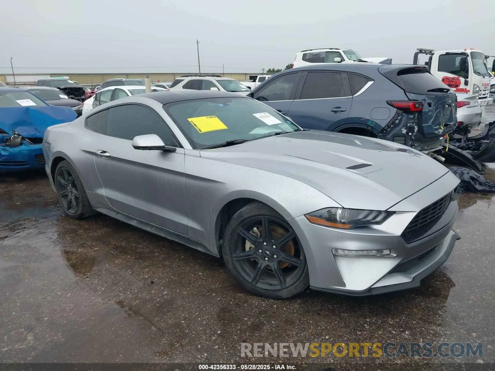 1 Photograph of a damaged car 1FA6P8TD8L5173121 FORD MUSTANG 2020