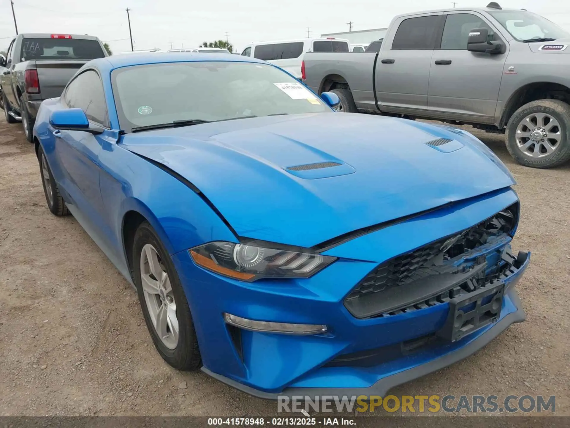 1 Photograph of a damaged car 1FA6P8TH0L5103874 FORD MUSTANG 2020