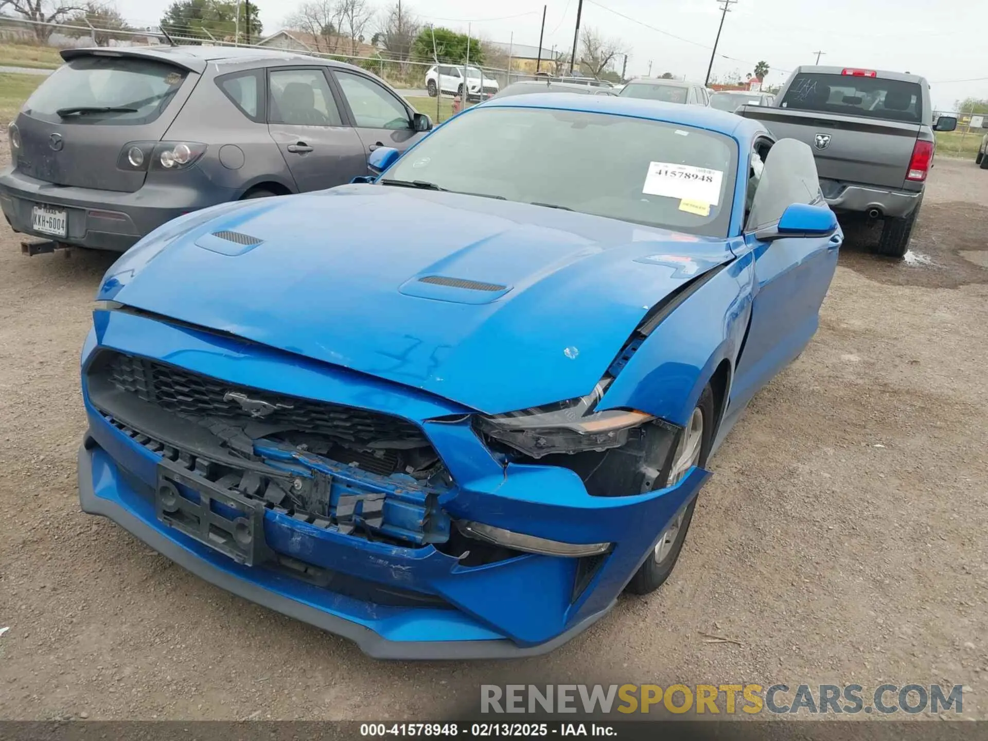 2 Photograph of a damaged car 1FA6P8TH0L5103874 FORD MUSTANG 2020
