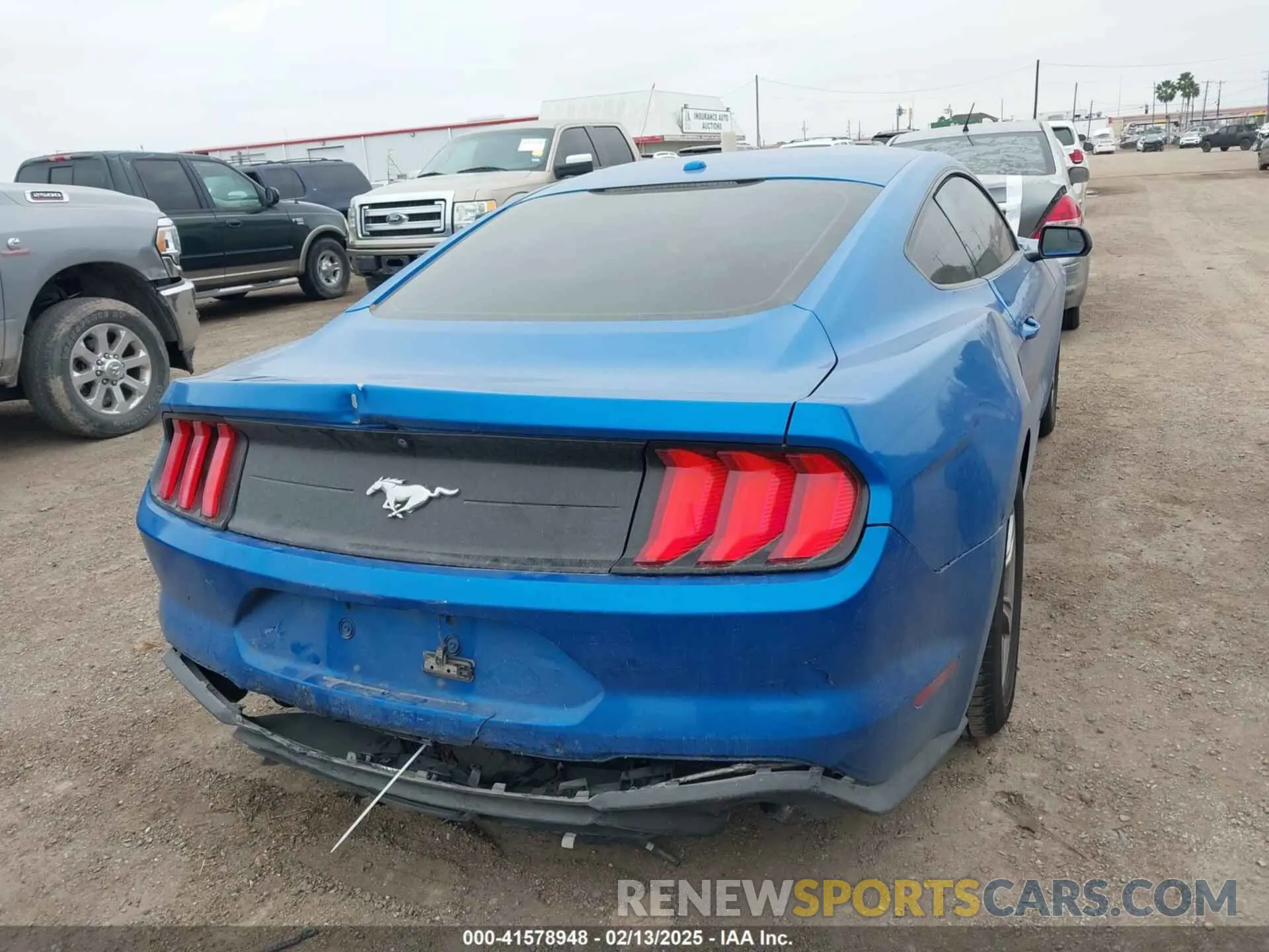 4 Photograph of a damaged car 1FA6P8TH0L5103874 FORD MUSTANG 2020