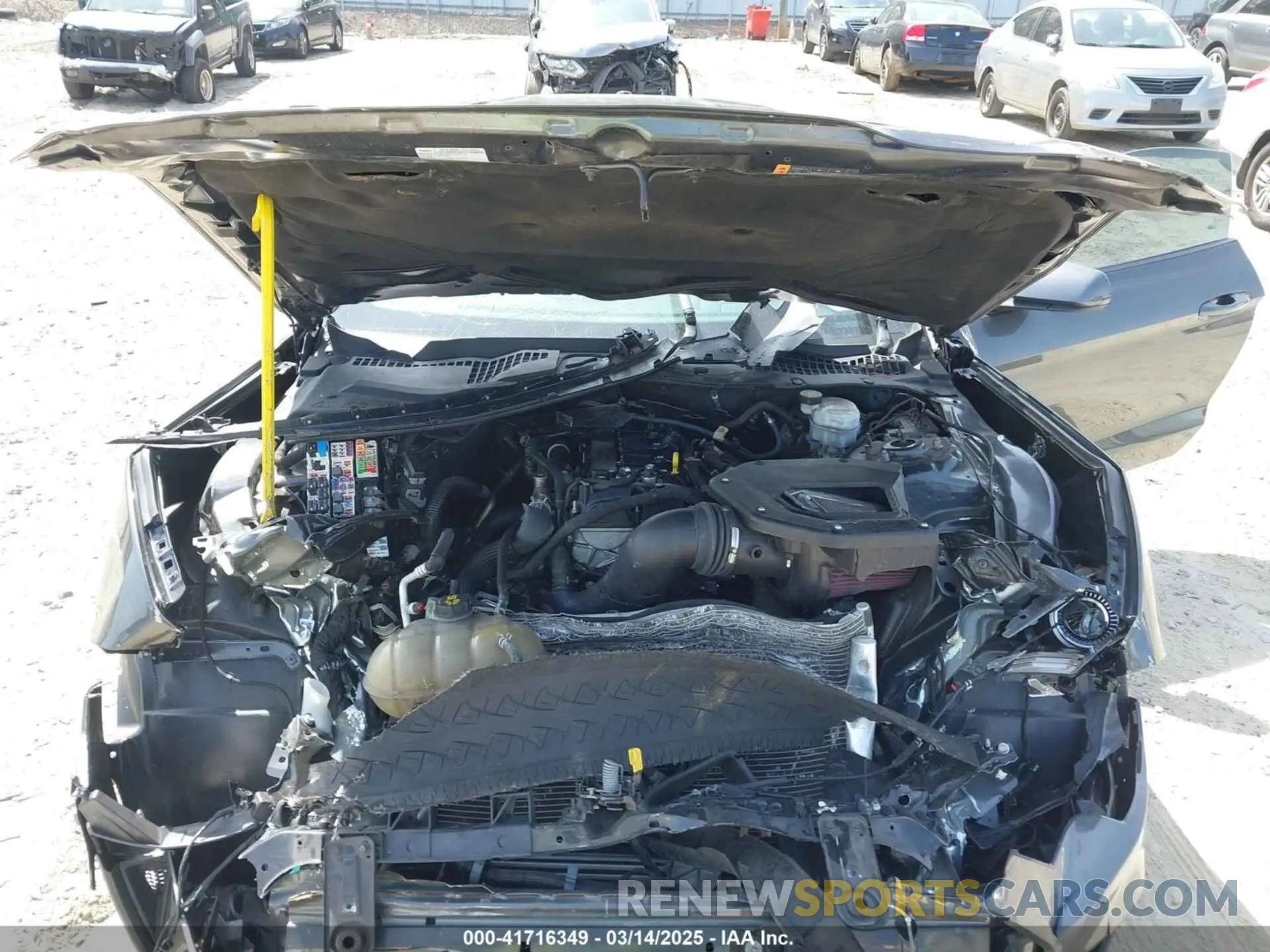10 Photograph of a damaged car 1FA6P8TH1L5108453 FORD MUSTANG 2020