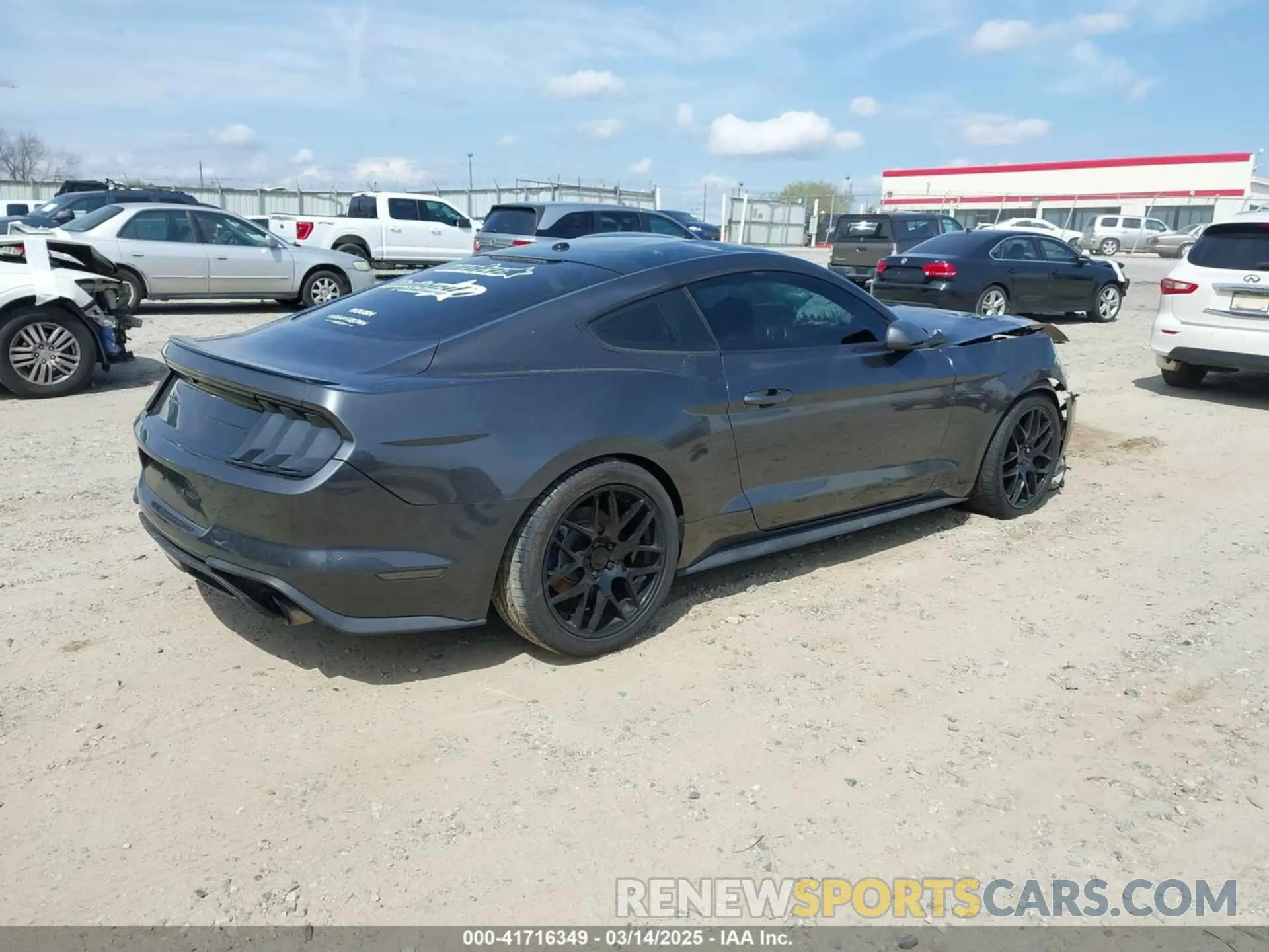 4 Photograph of a damaged car 1FA6P8TH1L5108453 FORD MUSTANG 2020