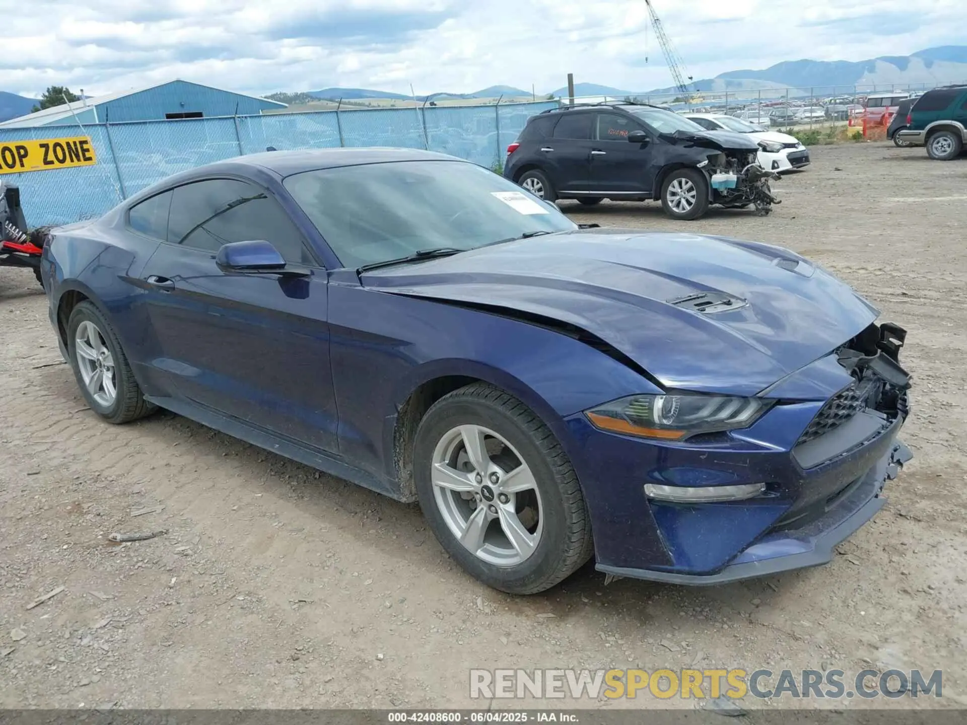 1 Photograph of a damaged car 1FA6P8TH1L5173531 FORD MUSTANG 2020