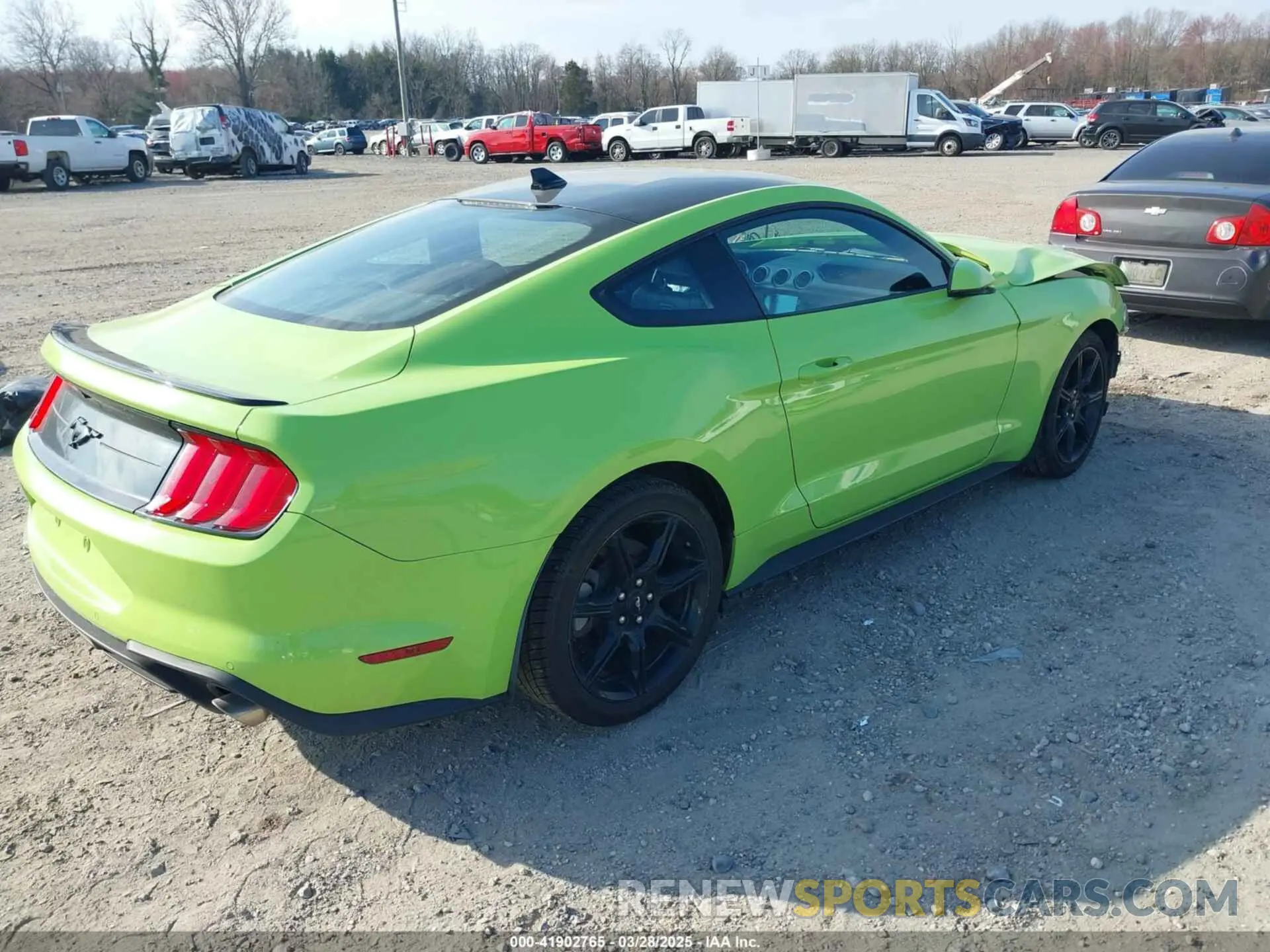 4 Photograph of a damaged car 1FA6P8TH1L5182312 FORD MUSTANG 2020