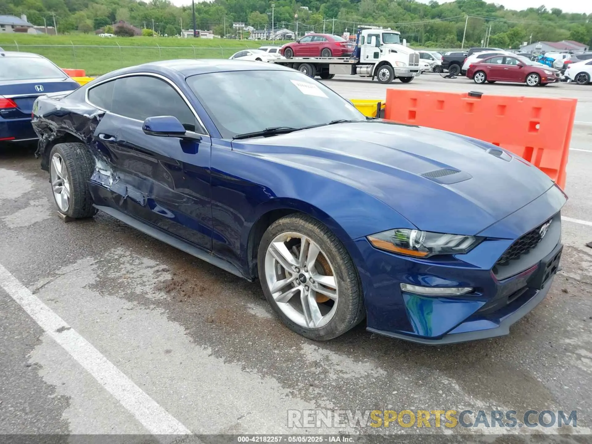 1 Photograph of a damaged car 1FA6P8TH2L5108722 FORD MUSTANG 2020