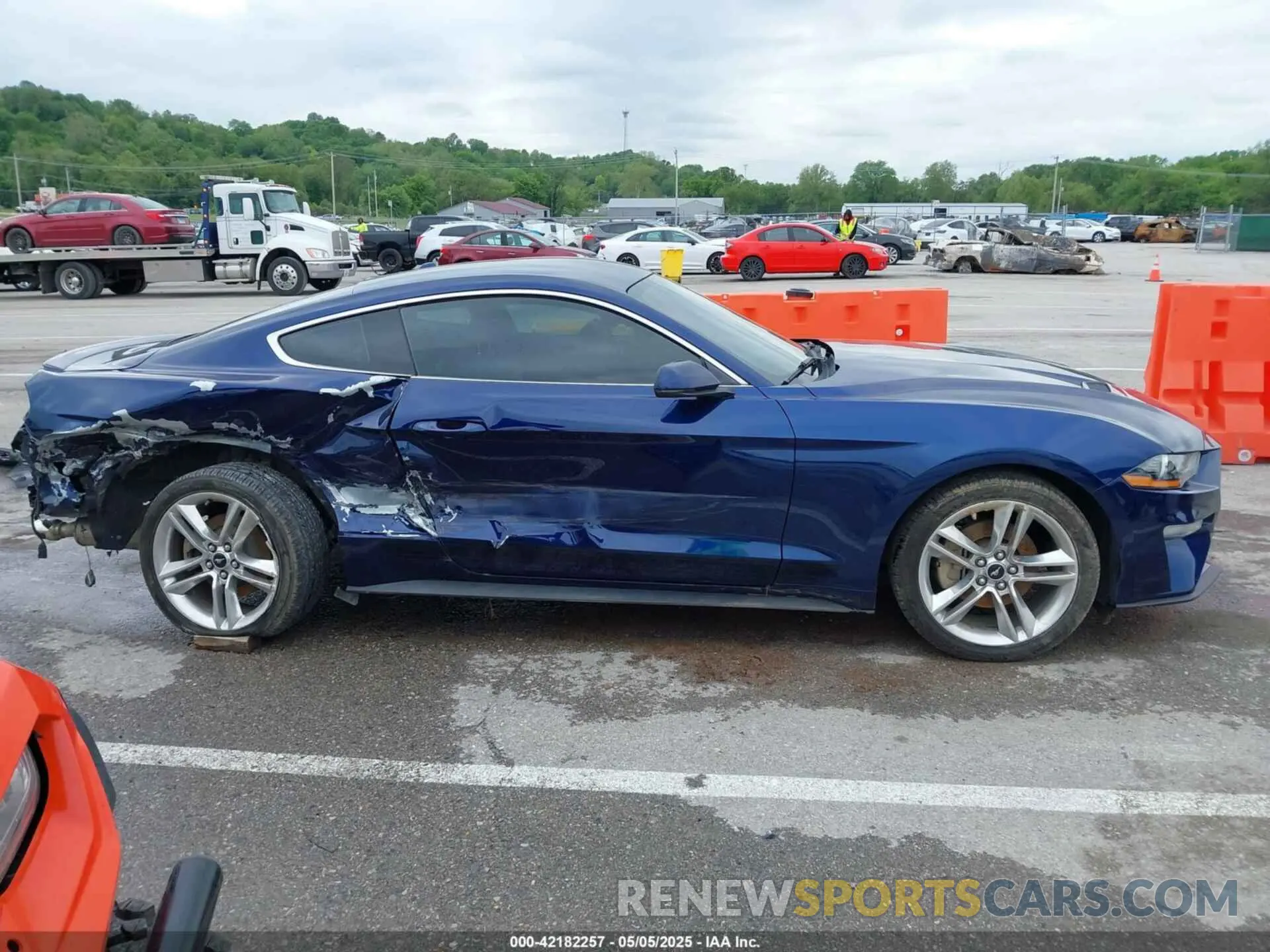 14 Photograph of a damaged car 1FA6P8TH2L5108722 FORD MUSTANG 2020