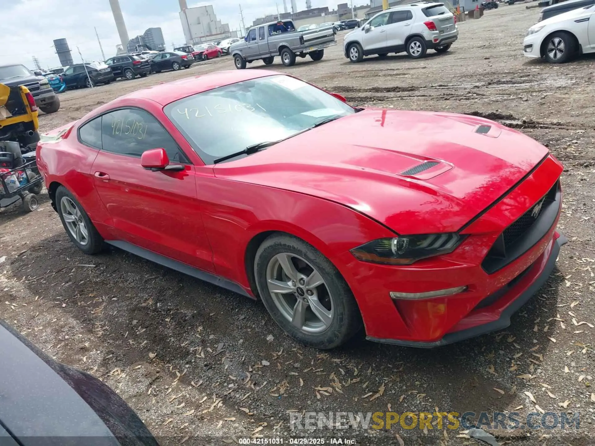 1 Photograph of a damaged car 1FA6P8TH2L5122958 FORD MUSTANG 2020