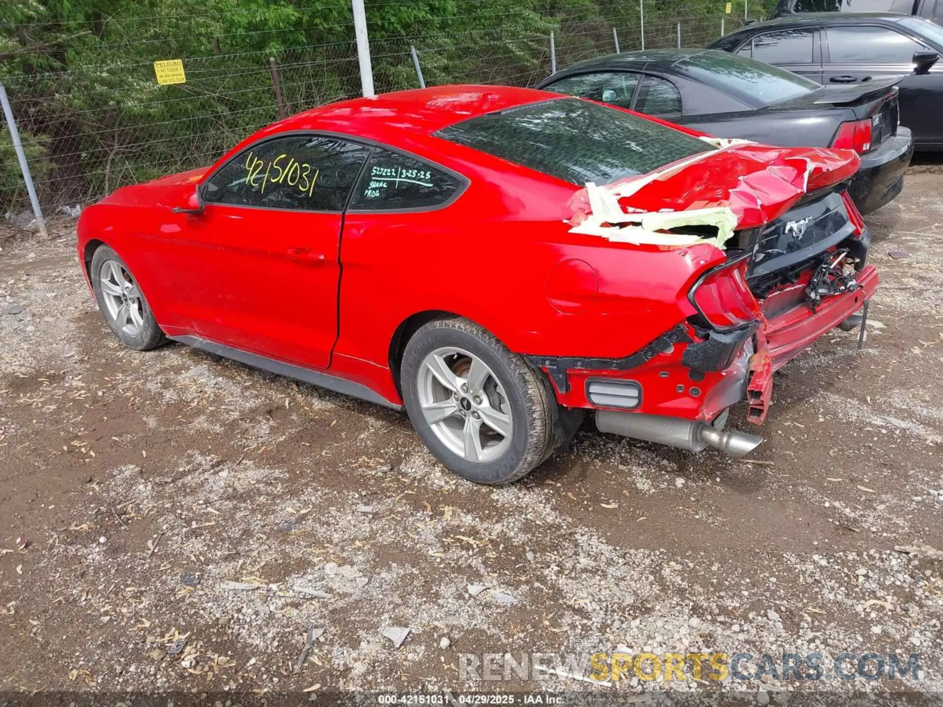 3 Photograph of a damaged car 1FA6P8TH2L5122958 FORD MUSTANG 2020