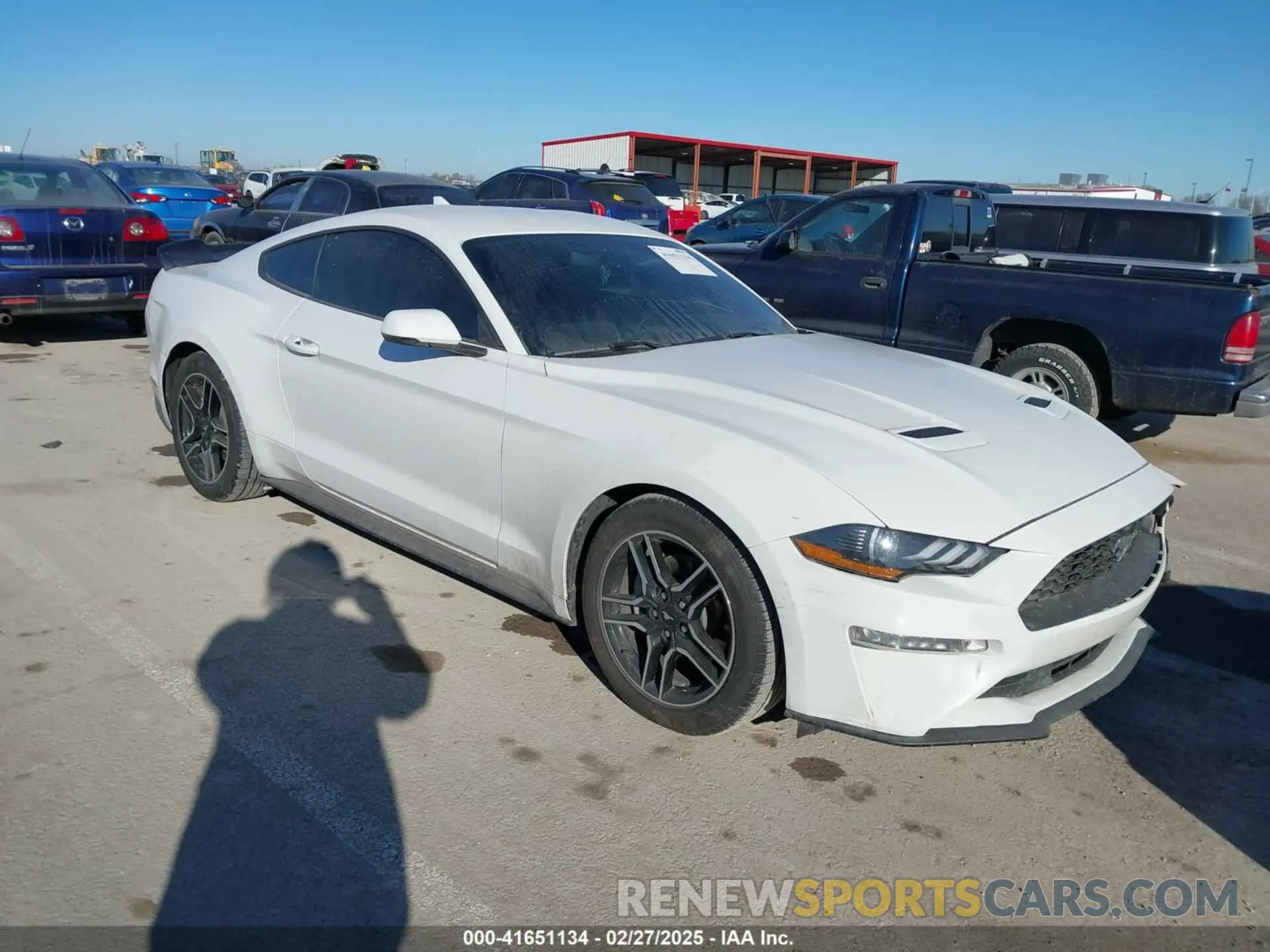 1 Photograph of a damaged car 1FA6P8TH2L5147827 FORD MUSTANG 2020