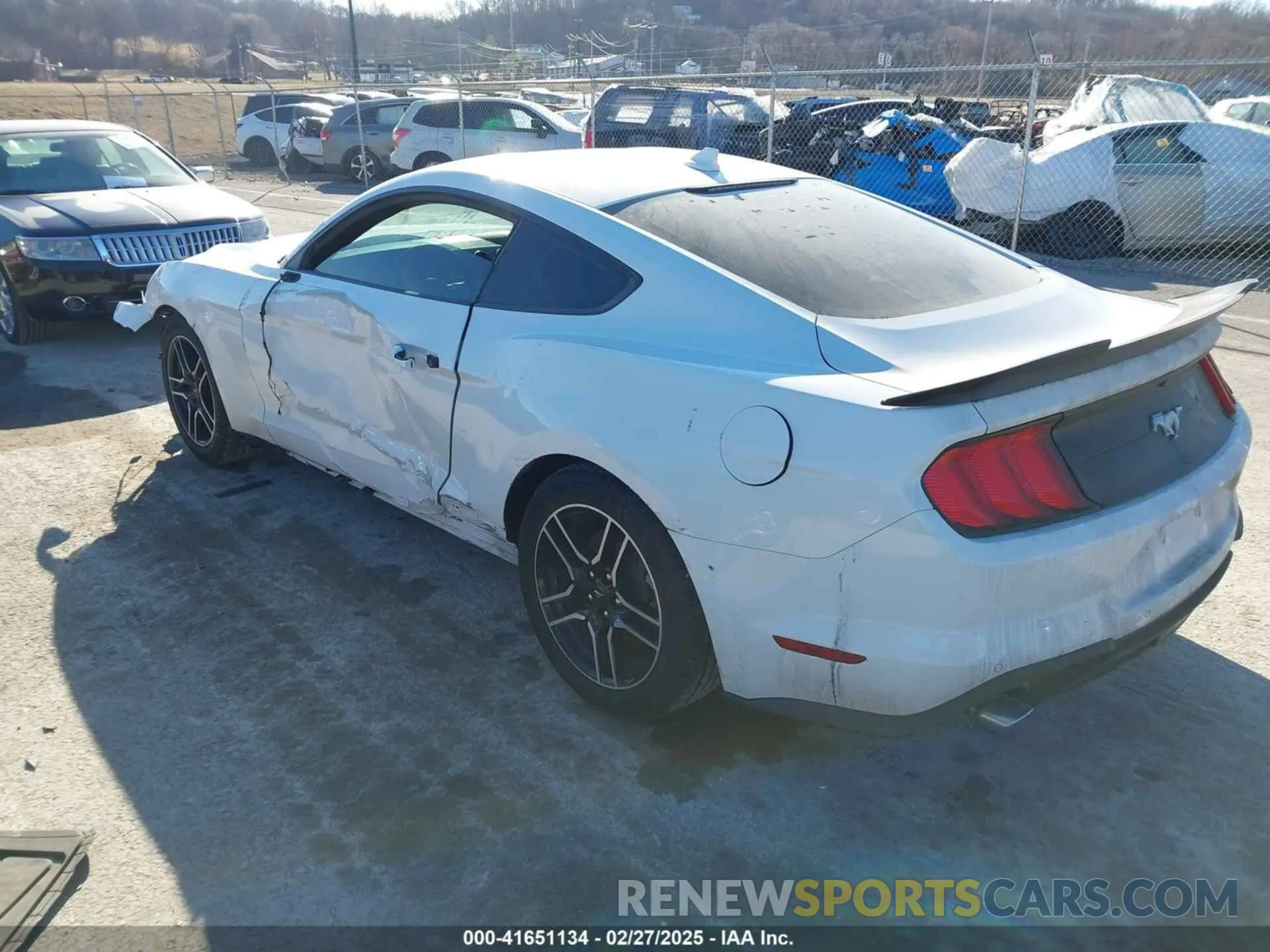 3 Photograph of a damaged car 1FA6P8TH2L5147827 FORD MUSTANG 2020
