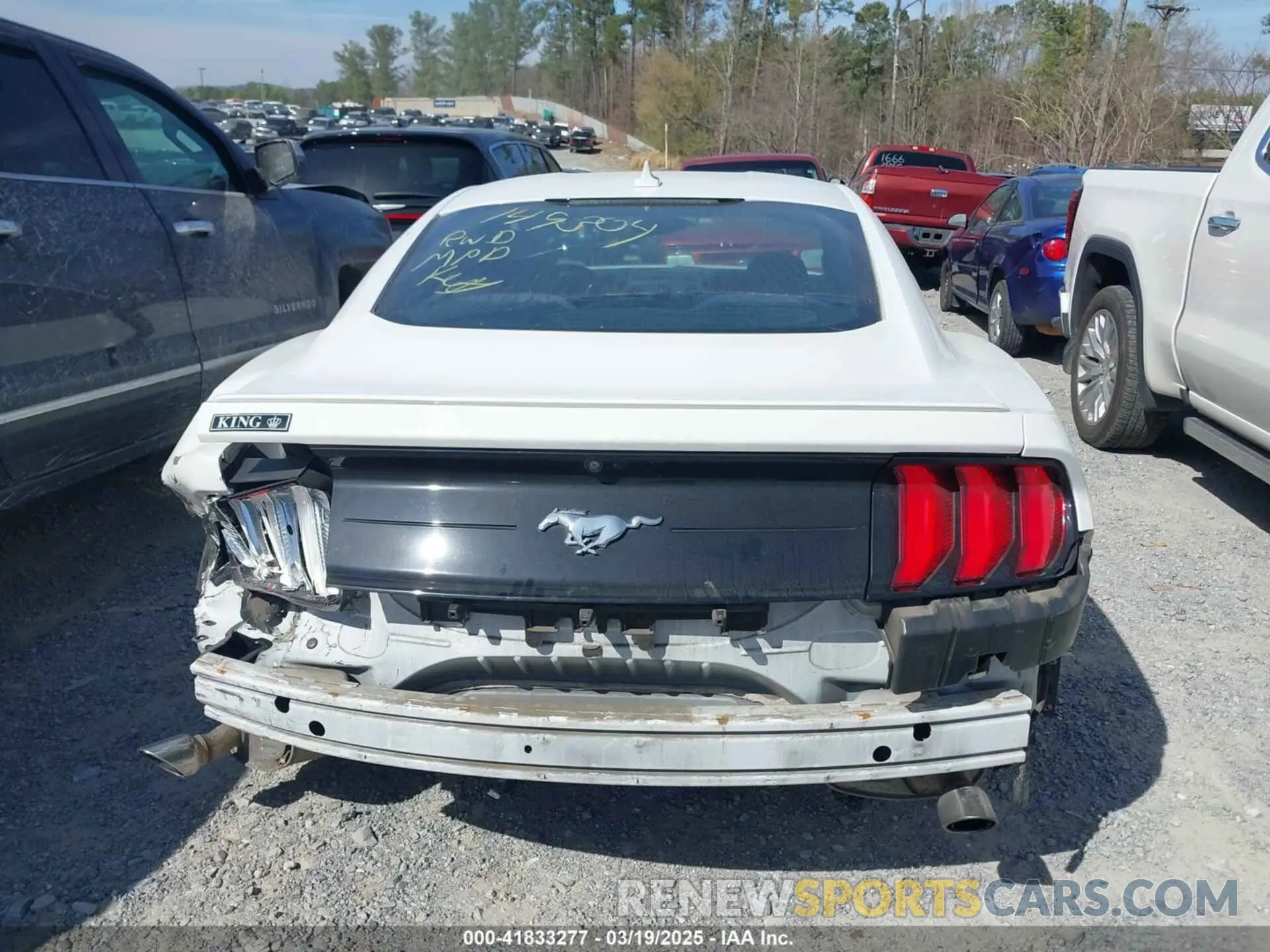 16 Photograph of a damaged car 1FA6P8TH2L5149304 FORD MUSTANG 2020