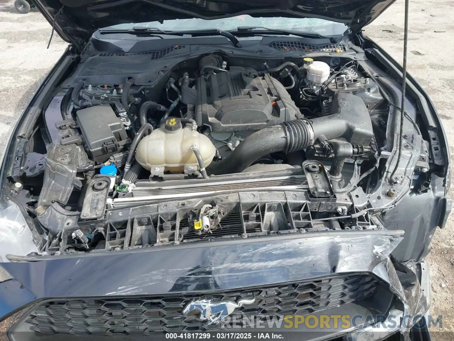 10 Photograph of a damaged car 1FA6P8TH2L5166636 FORD MUSTANG 2020