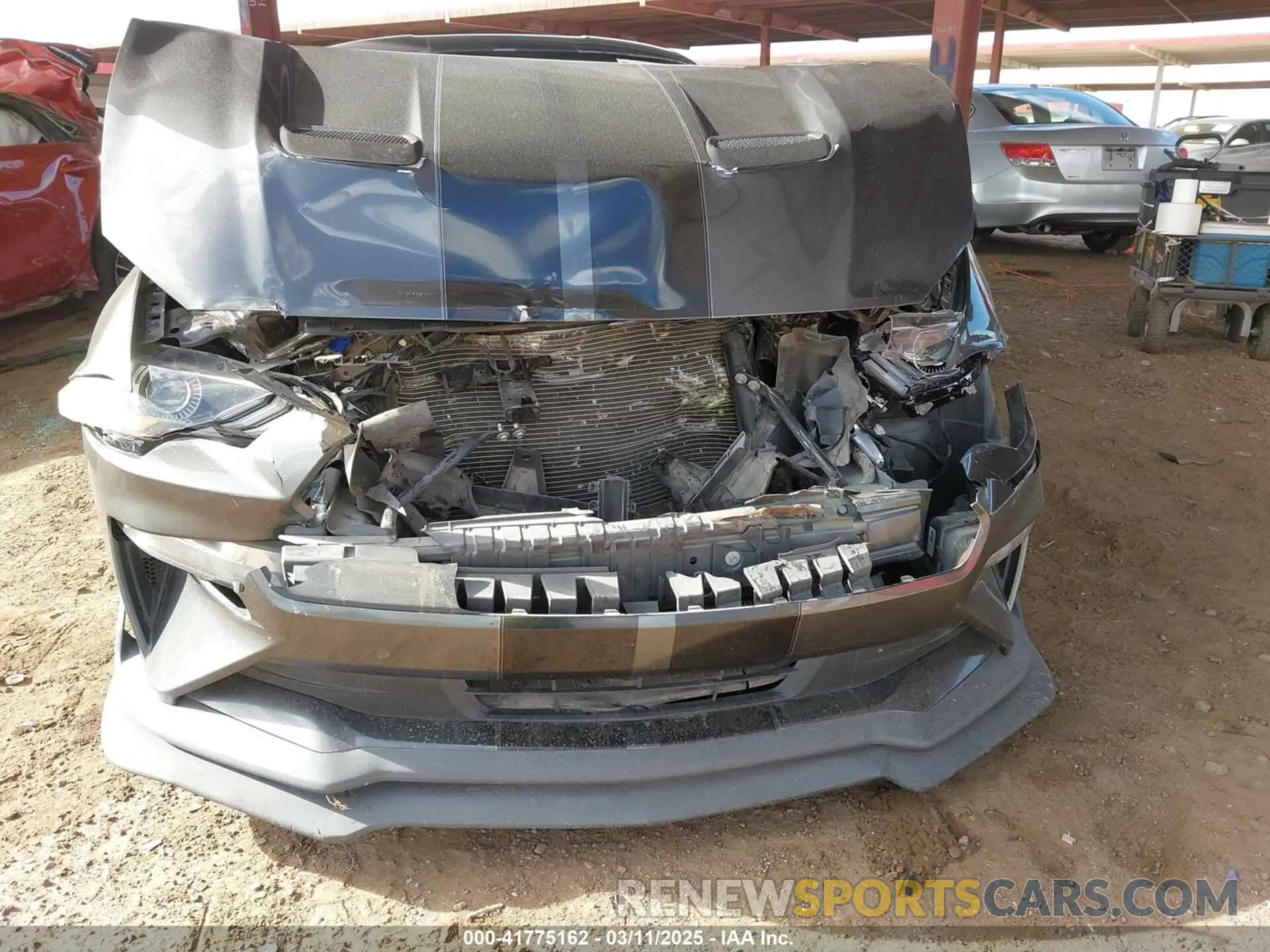 12 Photograph of a damaged car 1FA6P8TH2L5182447 FORD MUSTANG 2020
