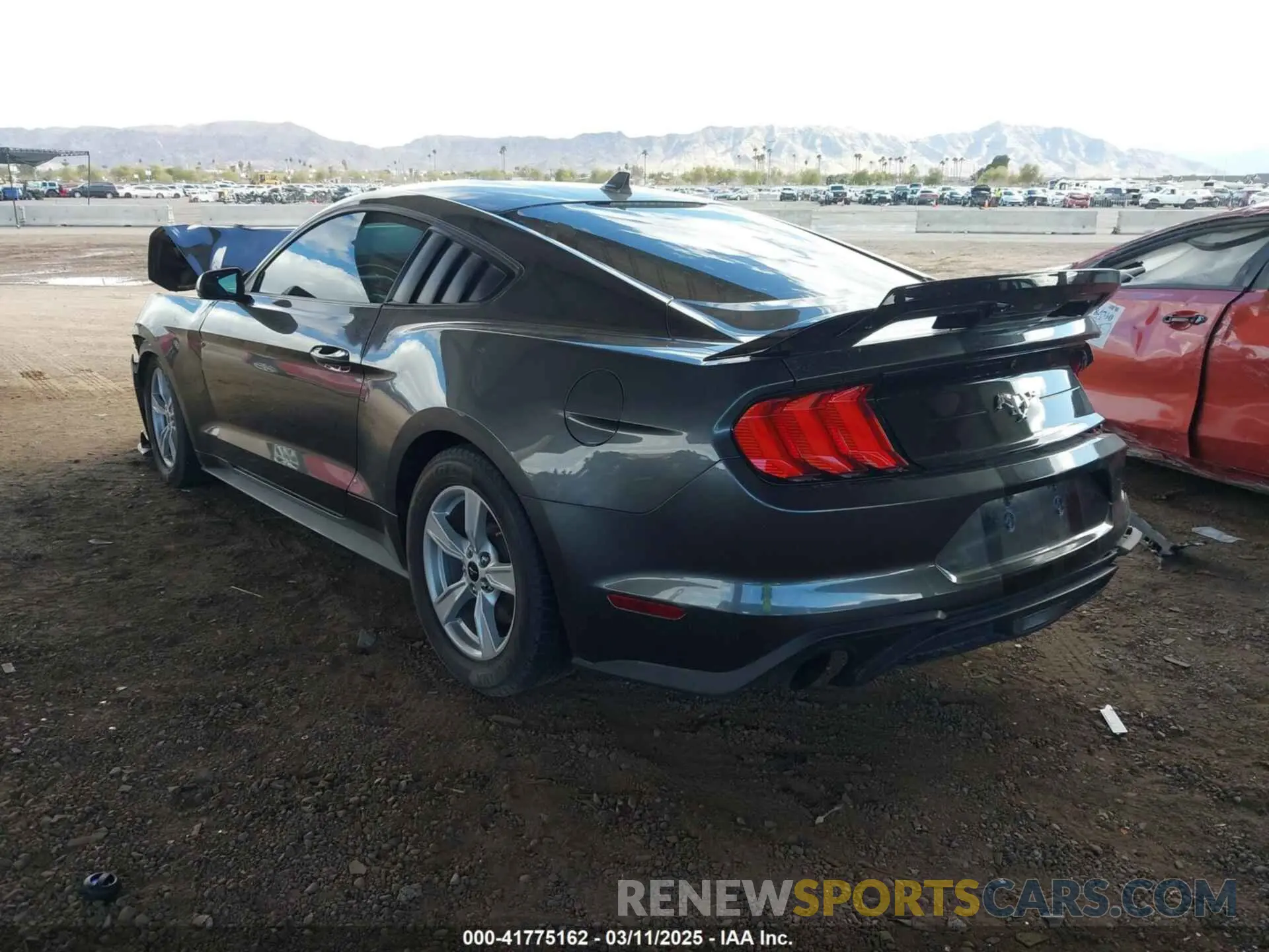 3 Photograph of a damaged car 1FA6P8TH2L5182447 FORD MUSTANG 2020