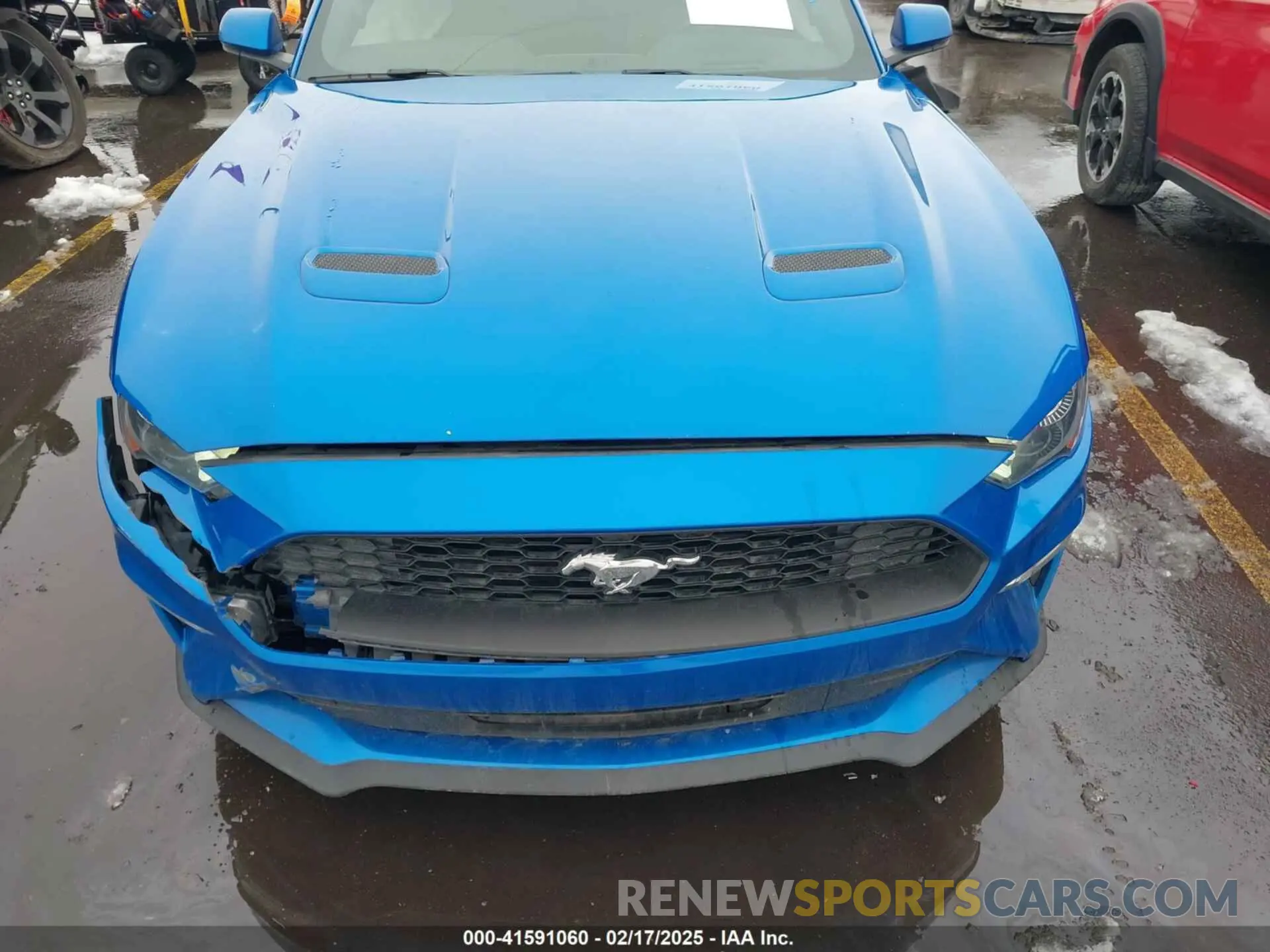 12 Photograph of a damaged car 1FA6P8TH2L5185834 FORD MUSTANG 2020