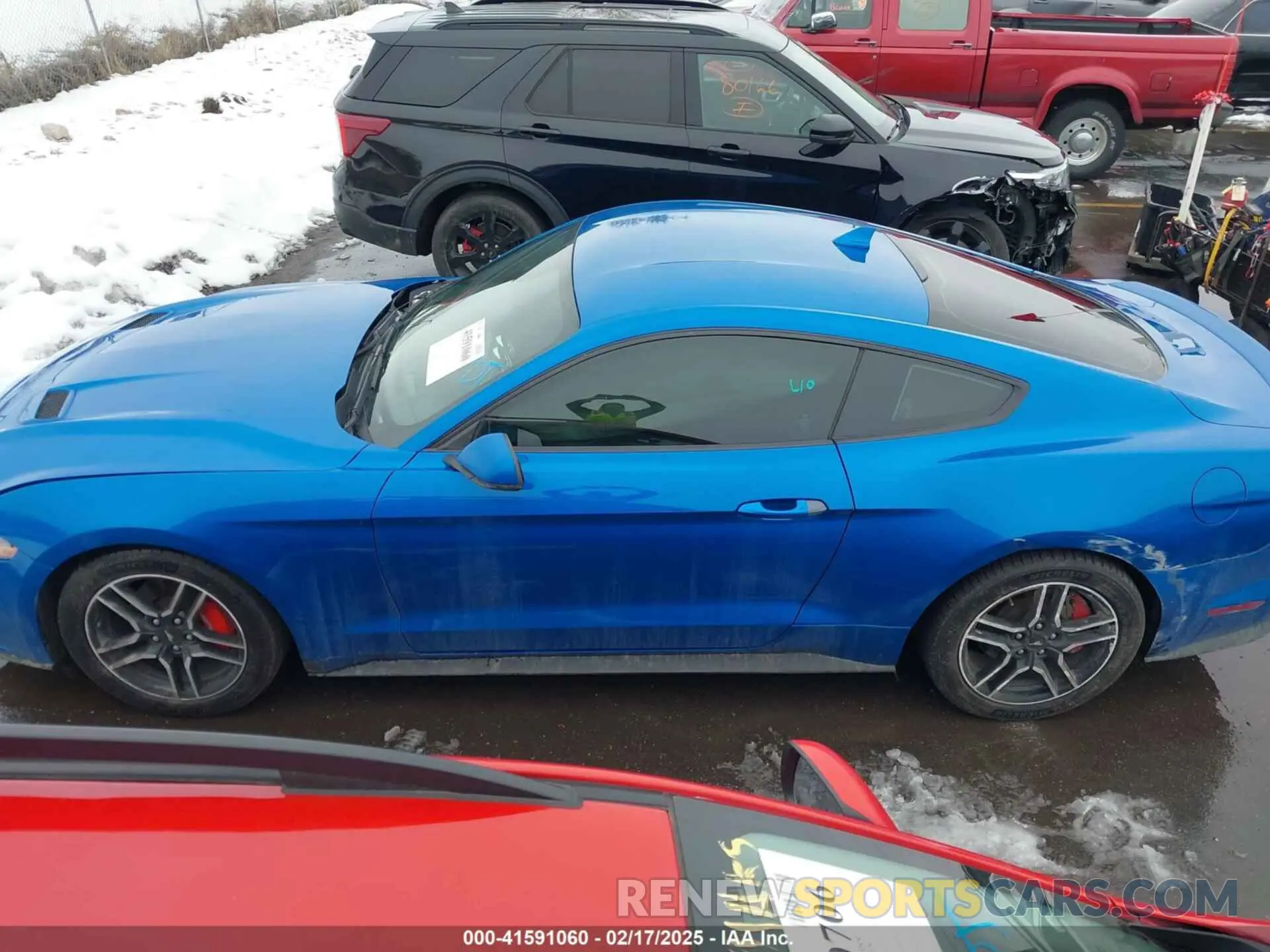 14 Photograph of a damaged car 1FA6P8TH2L5185834 FORD MUSTANG 2020