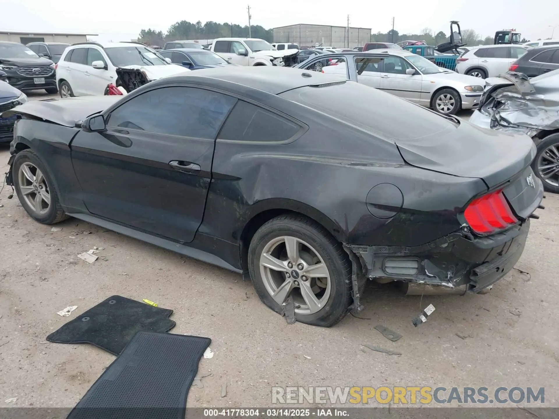 3 Photograph of a damaged car 1FA6P8TH3L5105814 FORD MUSTANG 2020