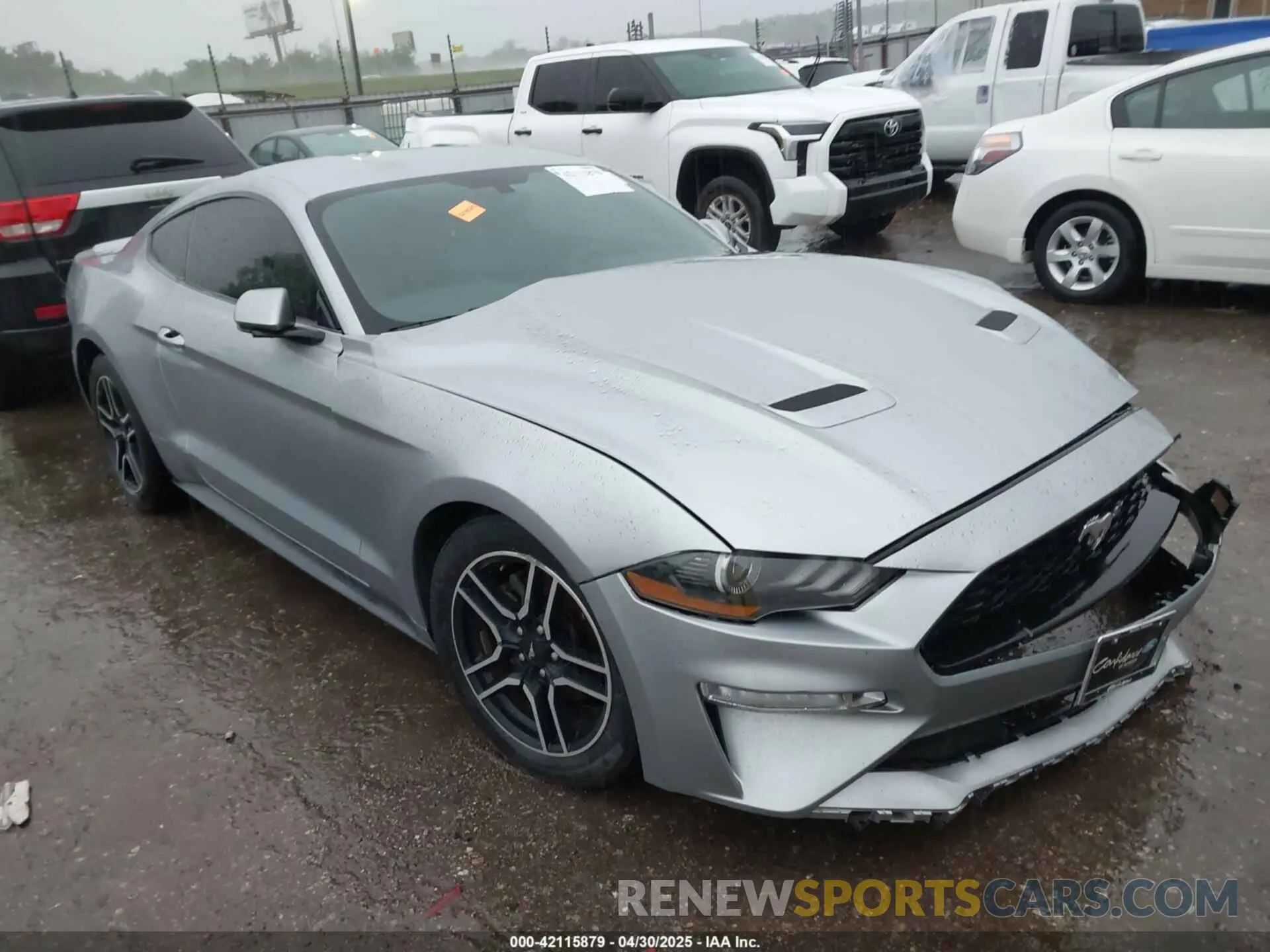 1 Photograph of a damaged car 1FA6P8TH3L5111659 FORD MUSTANG 2020