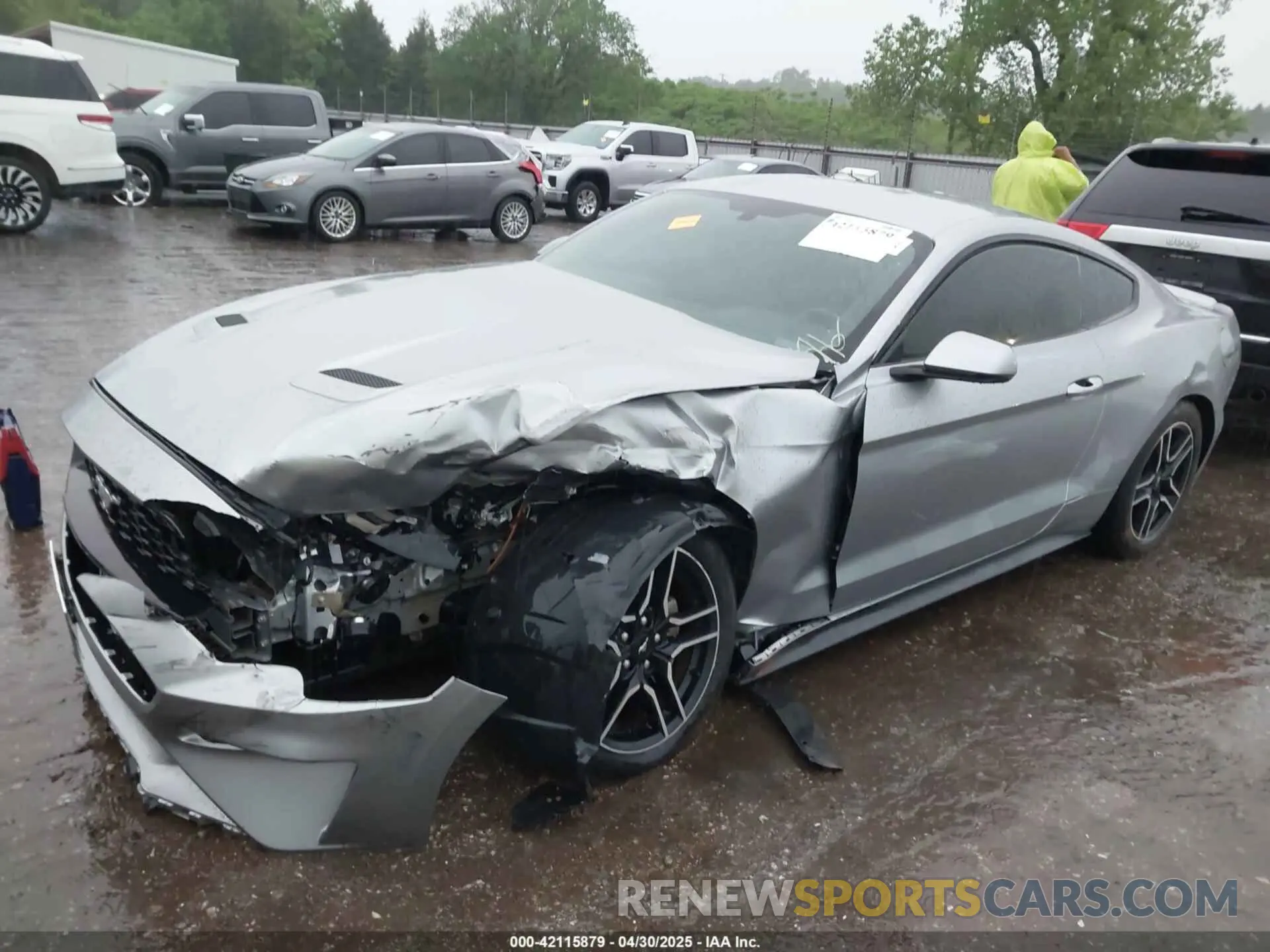 14 Photograph of a damaged car 1FA6P8TH3L5111659 FORD MUSTANG 2020