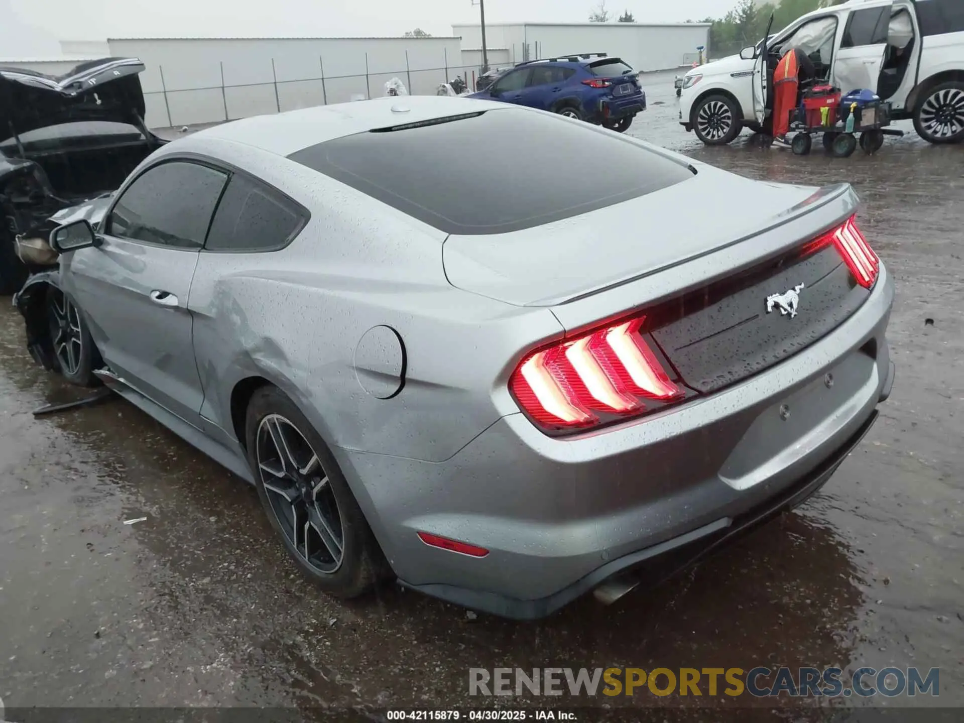 3 Photograph of a damaged car 1FA6P8TH3L5111659 FORD MUSTANG 2020