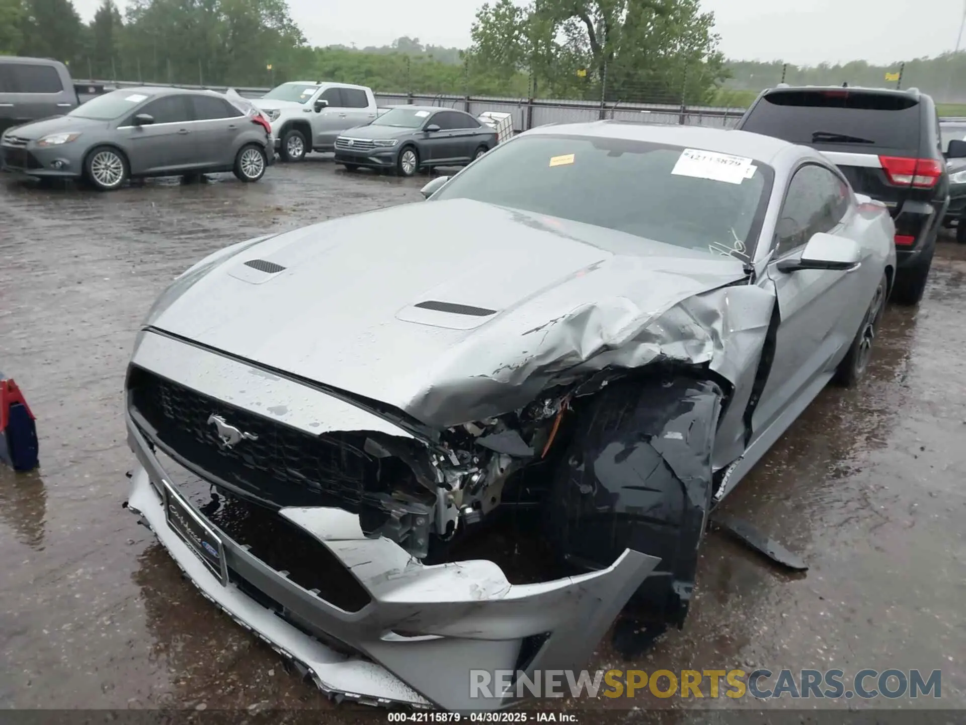 6 Photograph of a damaged car 1FA6P8TH3L5111659 FORD MUSTANG 2020