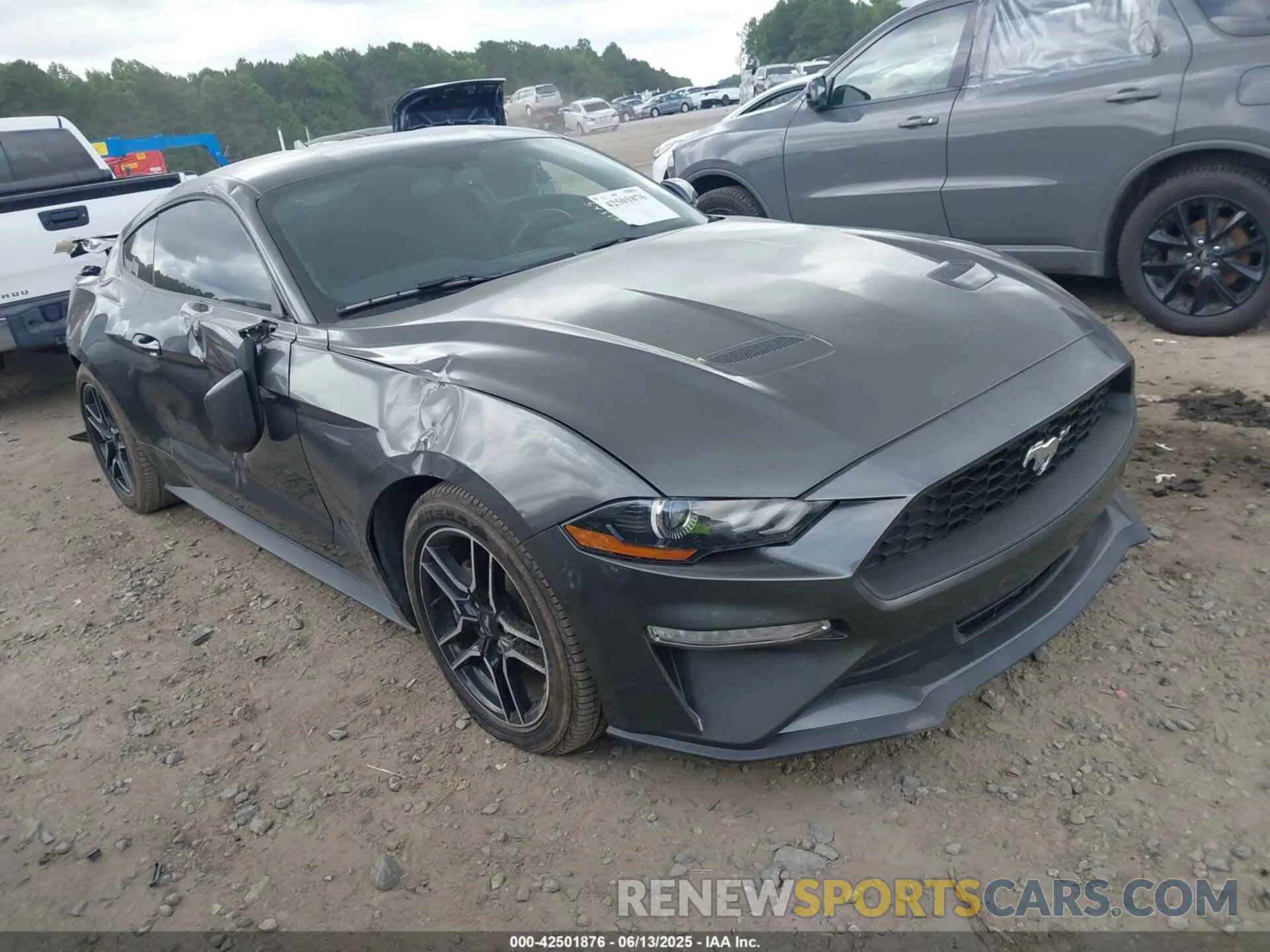 1 Photograph of a damaged car 1FA6P8TH3L5171960 FORD MUSTANG 2020