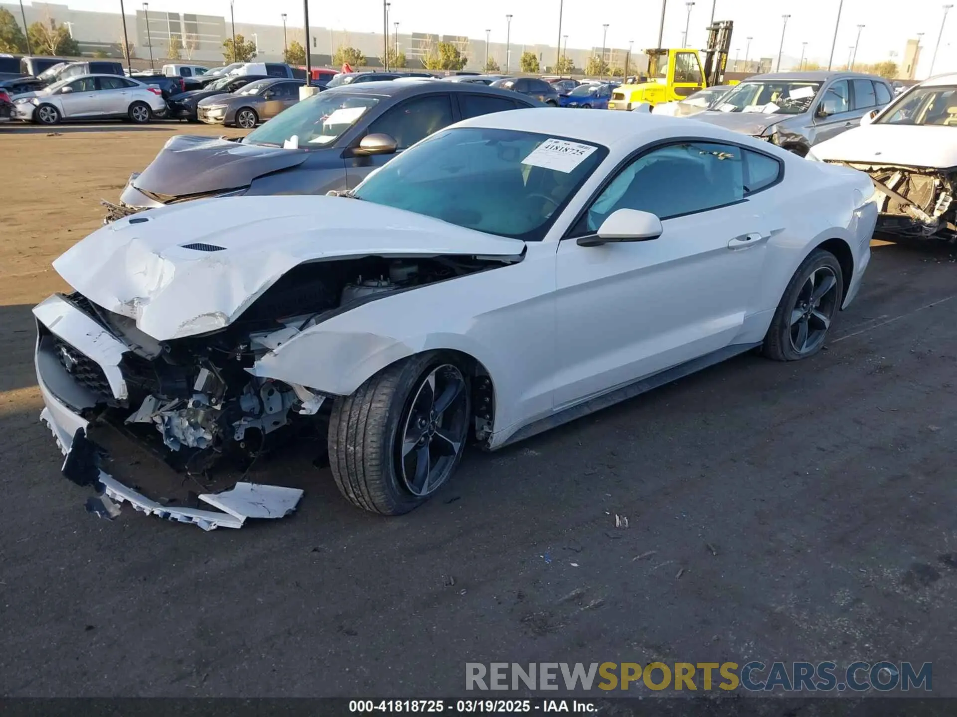 2 Photograph of a damaged car 1FA6P8TH3L5176737 FORD MUSTANG 2020