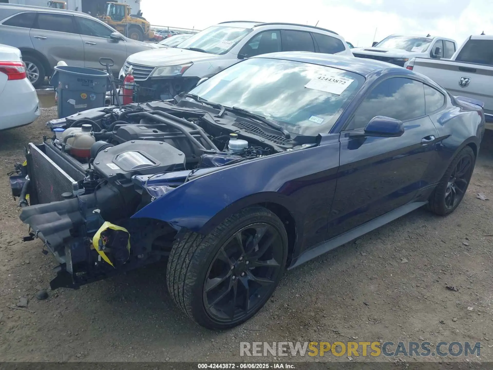 2 Photograph of a damaged car 1FA6P8TH4L5126770 FORD MUSTANG 2020