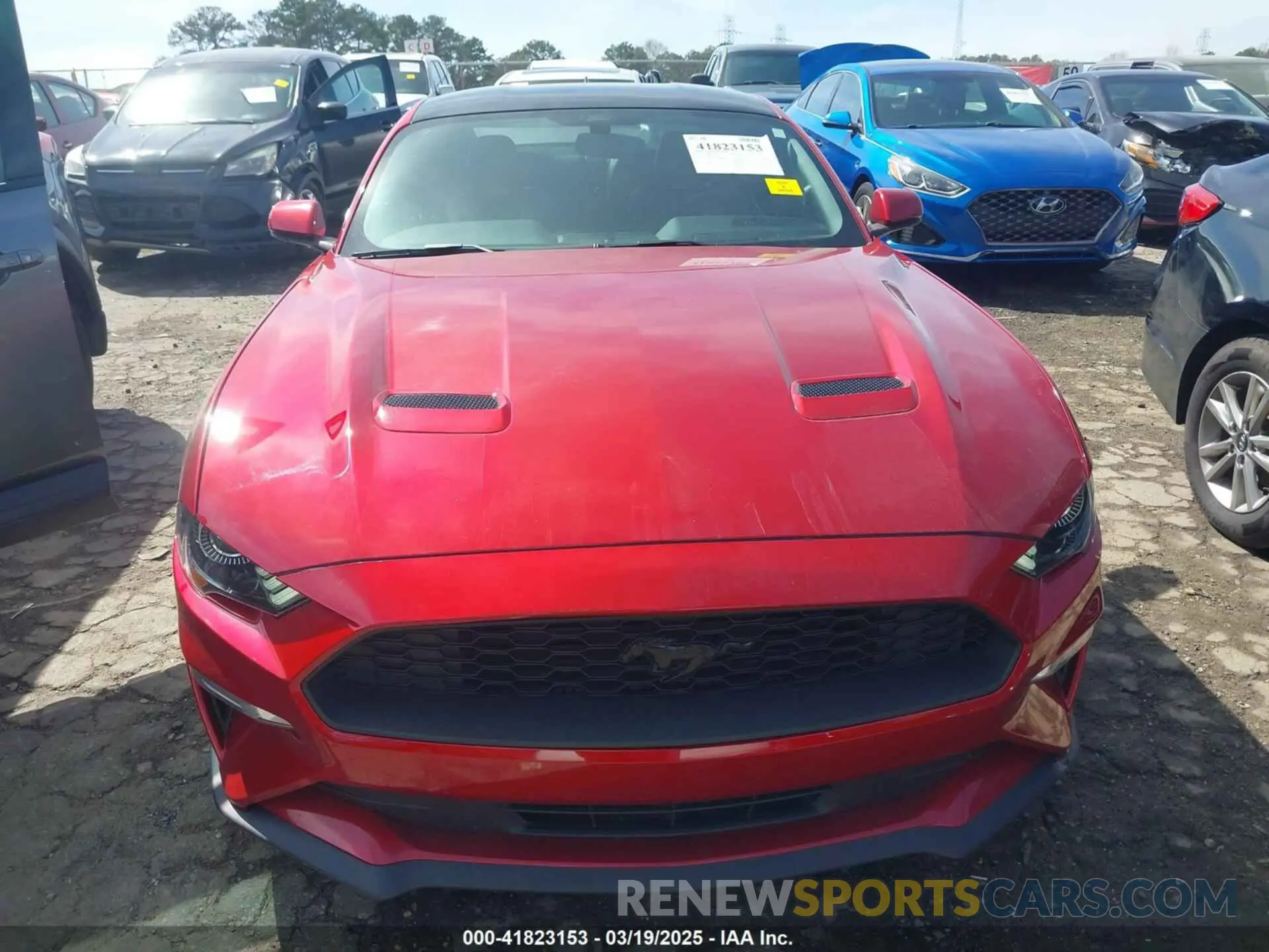 13 Photograph of a damaged car 1FA6P8TH4L5157565 FORD MUSTANG 2020