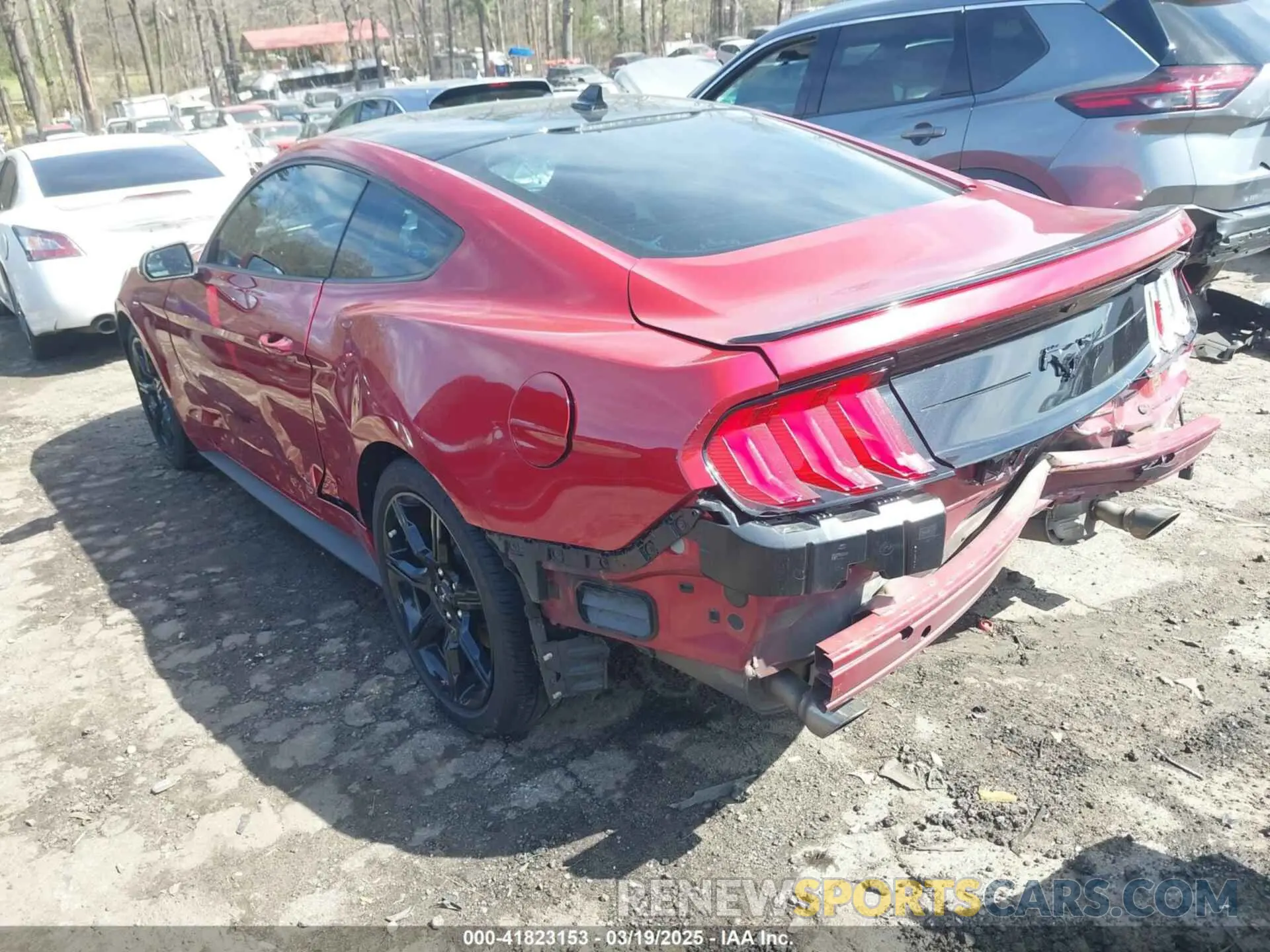 3 Photograph of a damaged car 1FA6P8TH4L5157565 FORD MUSTANG 2020