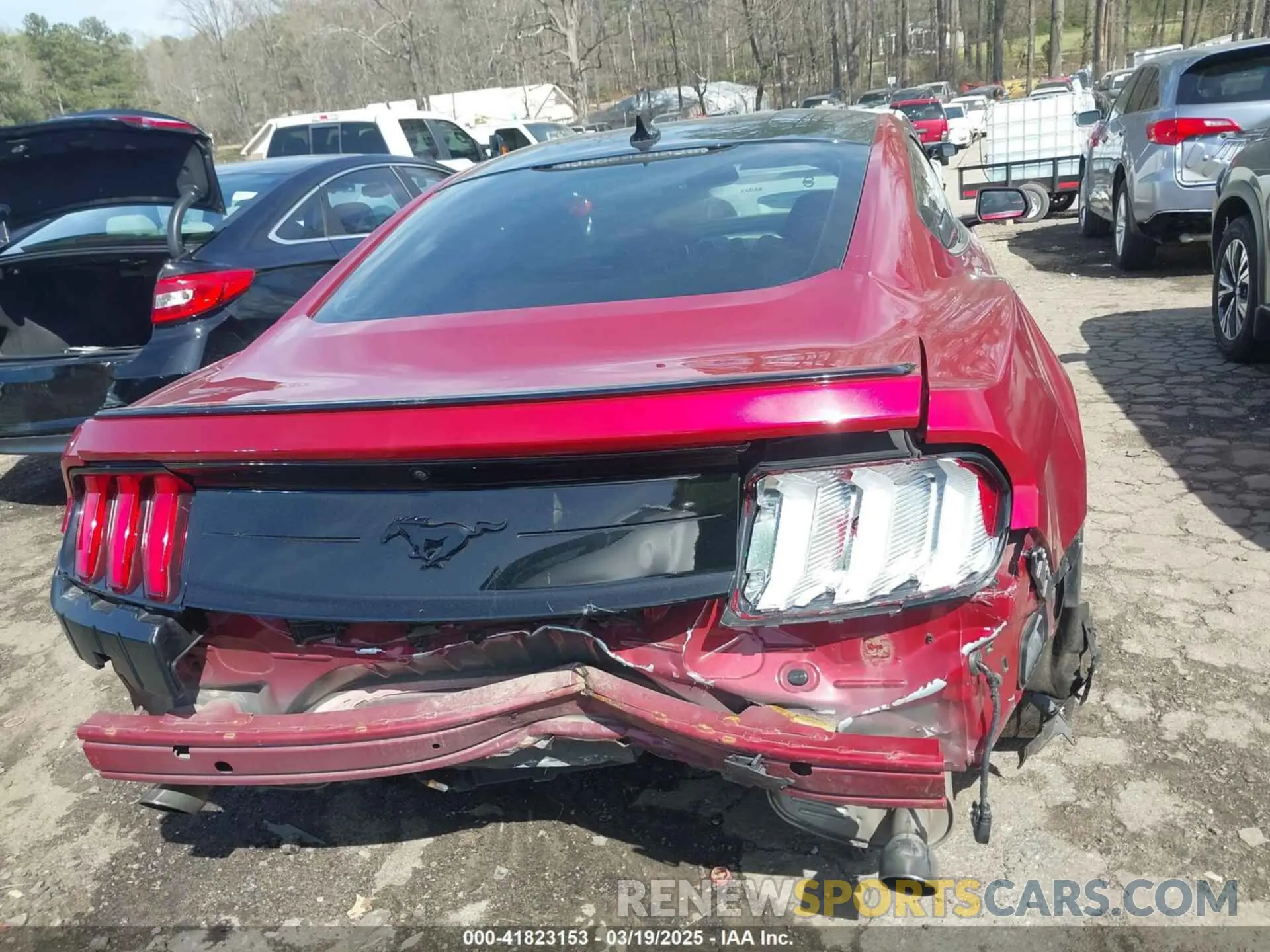6 Photograph of a damaged car 1FA6P8TH4L5157565 FORD MUSTANG 2020