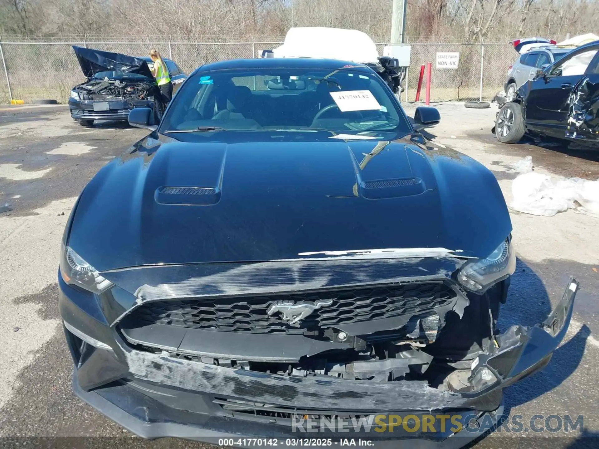 12 Photograph of a damaged car 1FA6P8TH5L5149801 FORD MUSTANG 2020