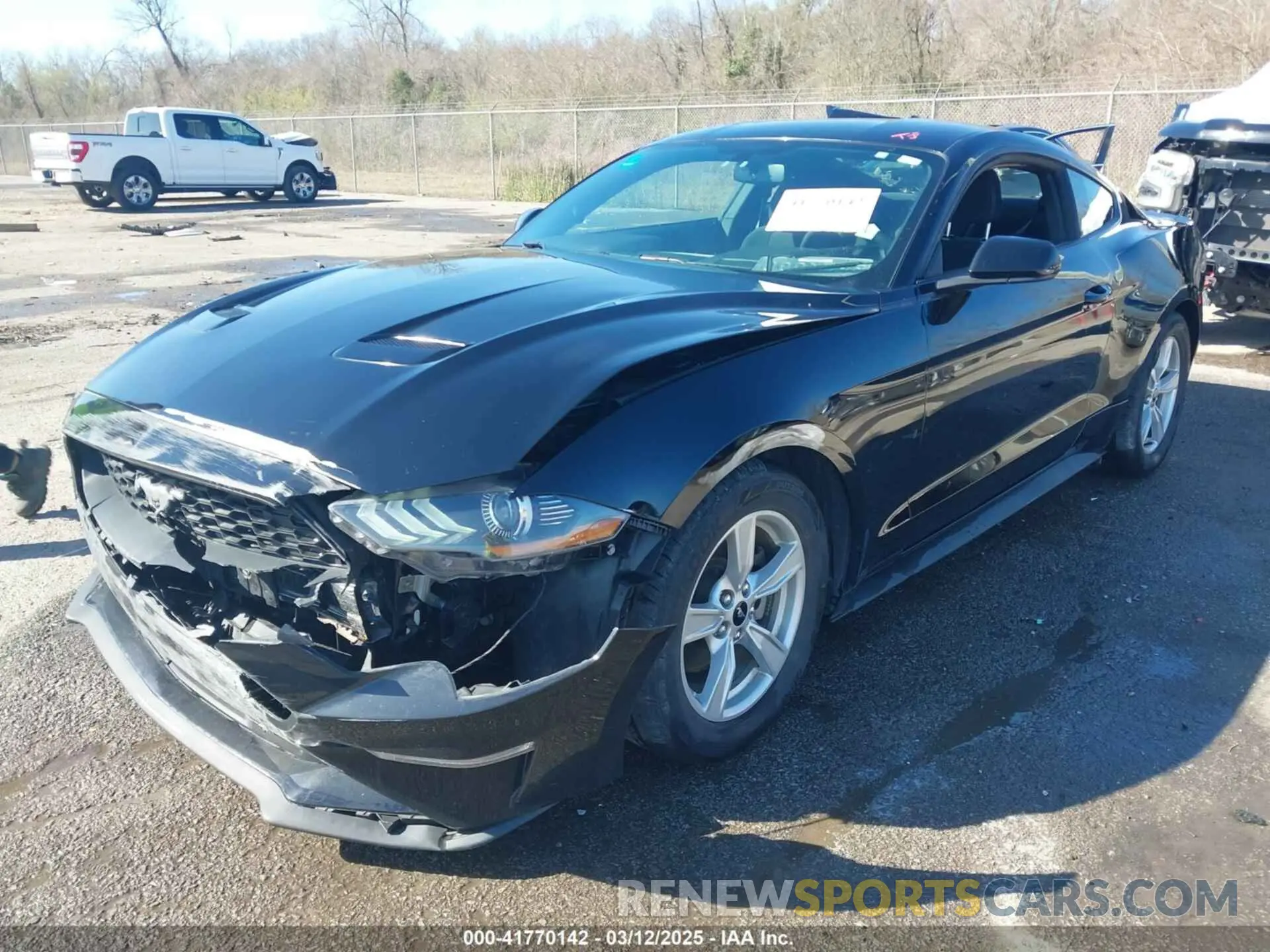 2 Photograph of a damaged car 1FA6P8TH5L5149801 FORD MUSTANG 2020