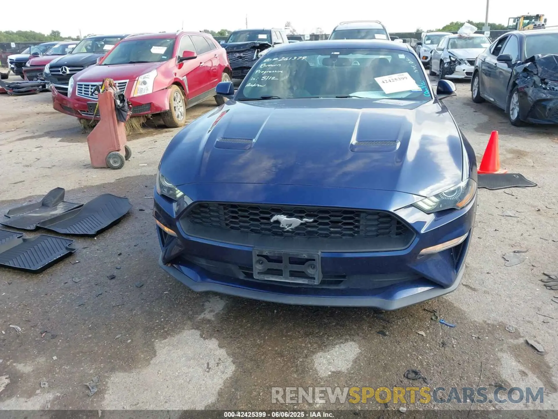 12 Photograph of a damaged car 1FA6P8TH5L5175735 FORD MUSTANG 2020