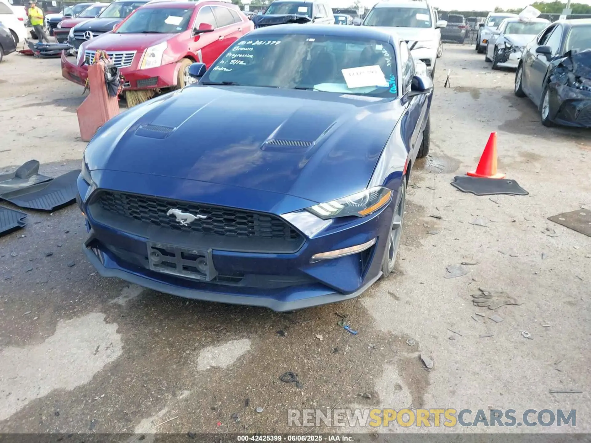 2 Photograph of a damaged car 1FA6P8TH5L5175735 FORD MUSTANG 2020