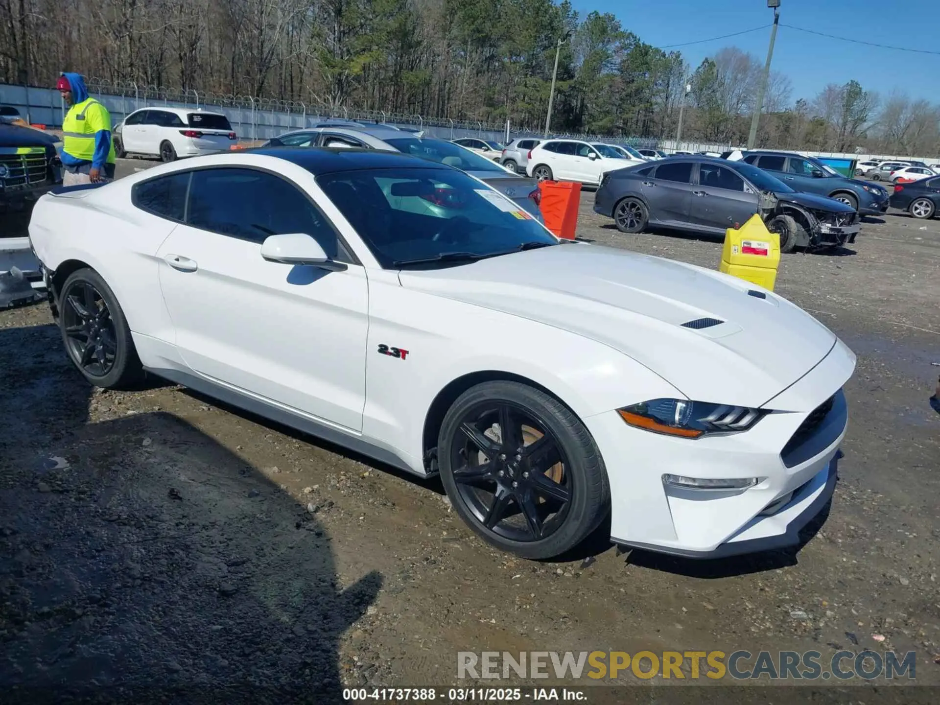 1 Photograph of a damaged car 1FA6P8TH5L5186735 FORD MUSTANG 2020