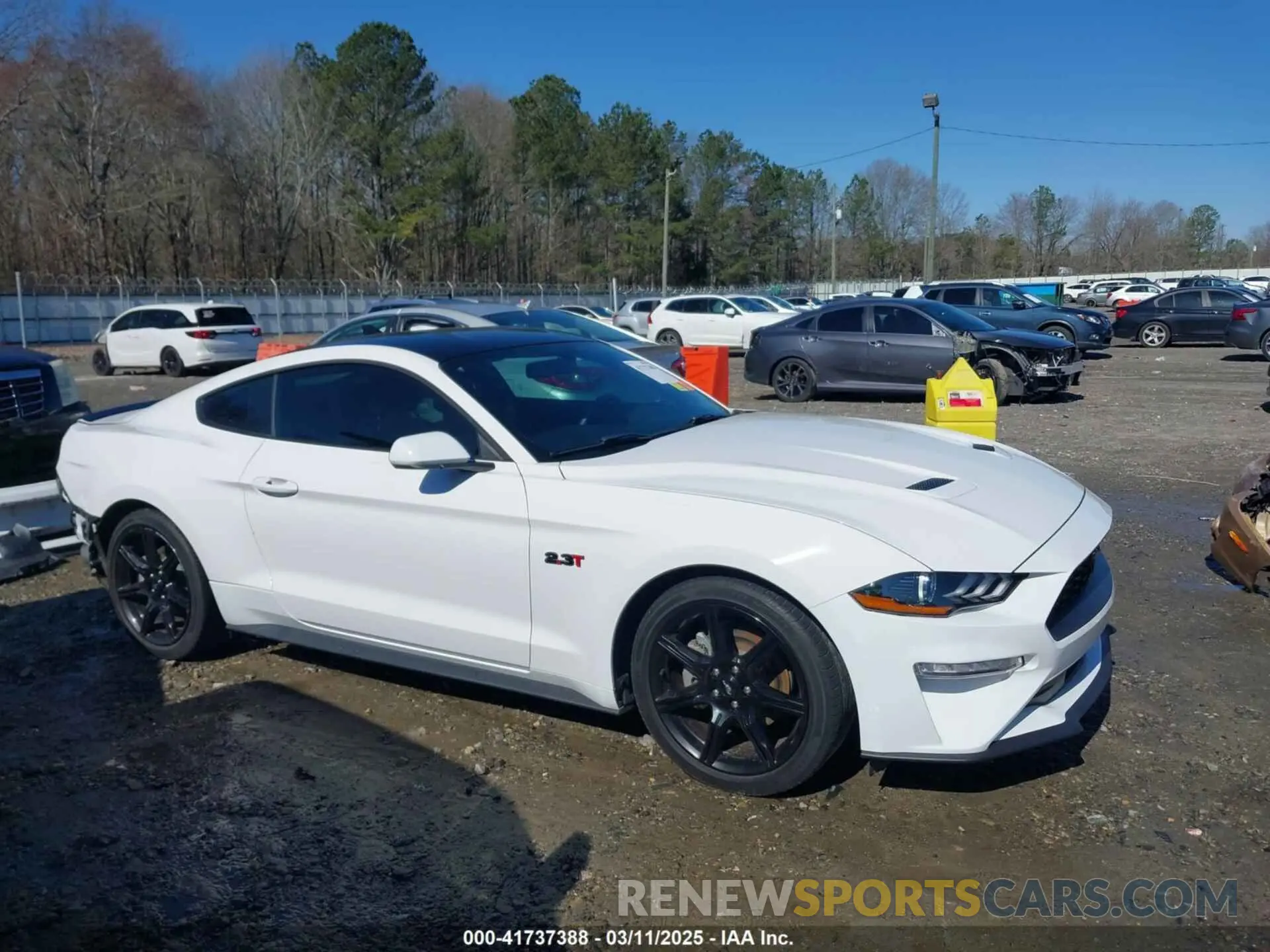 14 Photograph of a damaged car 1FA6P8TH5L5186735 FORD MUSTANG 2020