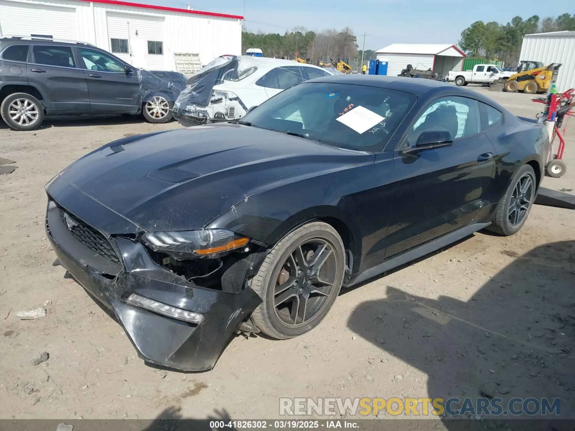 2 Photograph of a damaged car 1FA6P8TH5L5187643 FORD MUSTANG 2020