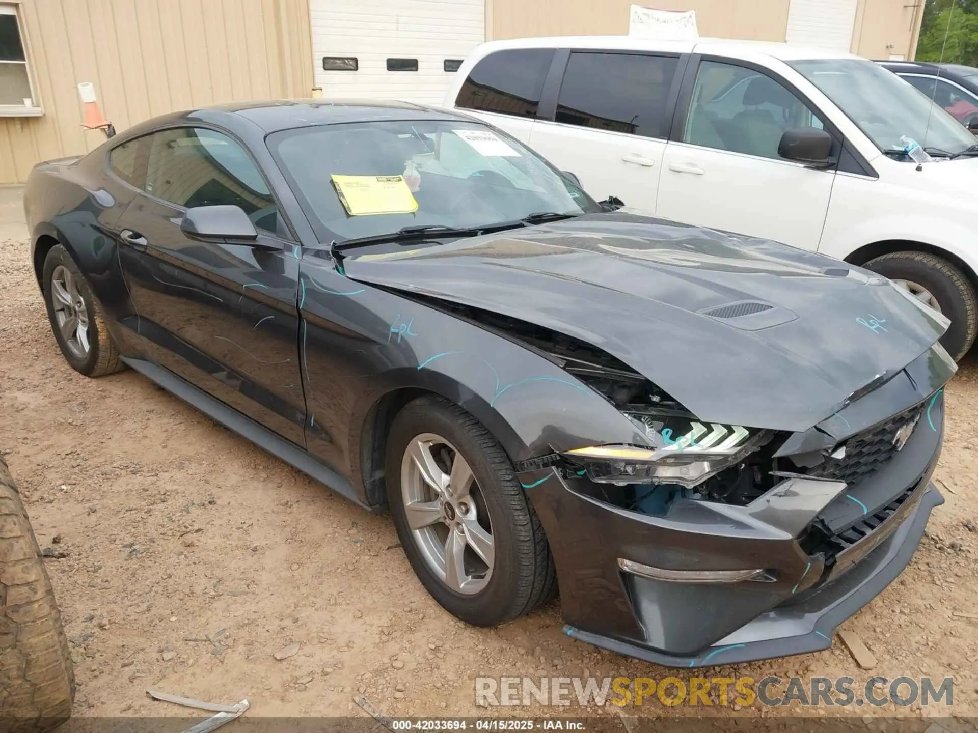 1 Photograph of a damaged car 1FA6P8TH7L5121580 FORD MUSTANG 2020