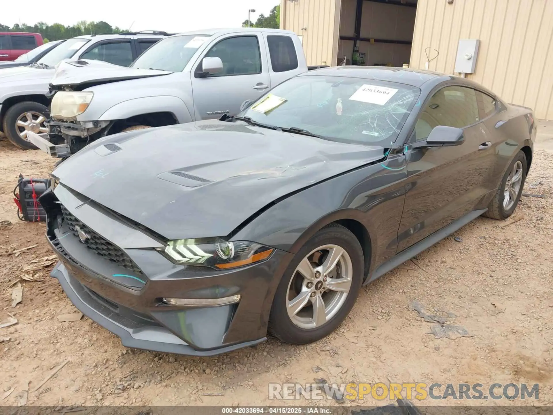2 Photograph of a damaged car 1FA6P8TH7L5121580 FORD MUSTANG 2020