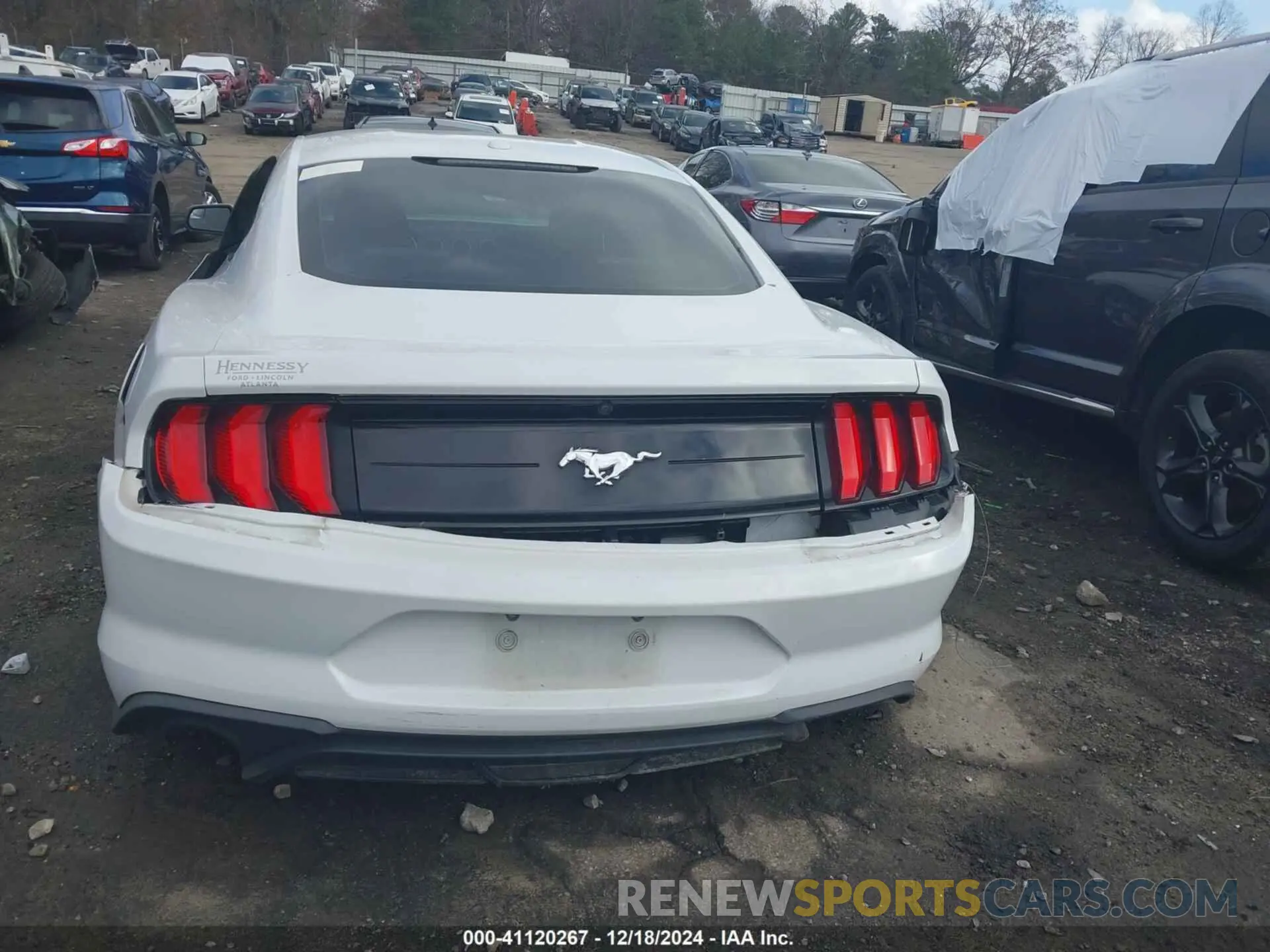 16 Photograph of a damaged car 1FA6P8TH7L5123071 FORD MUSTANG 2020