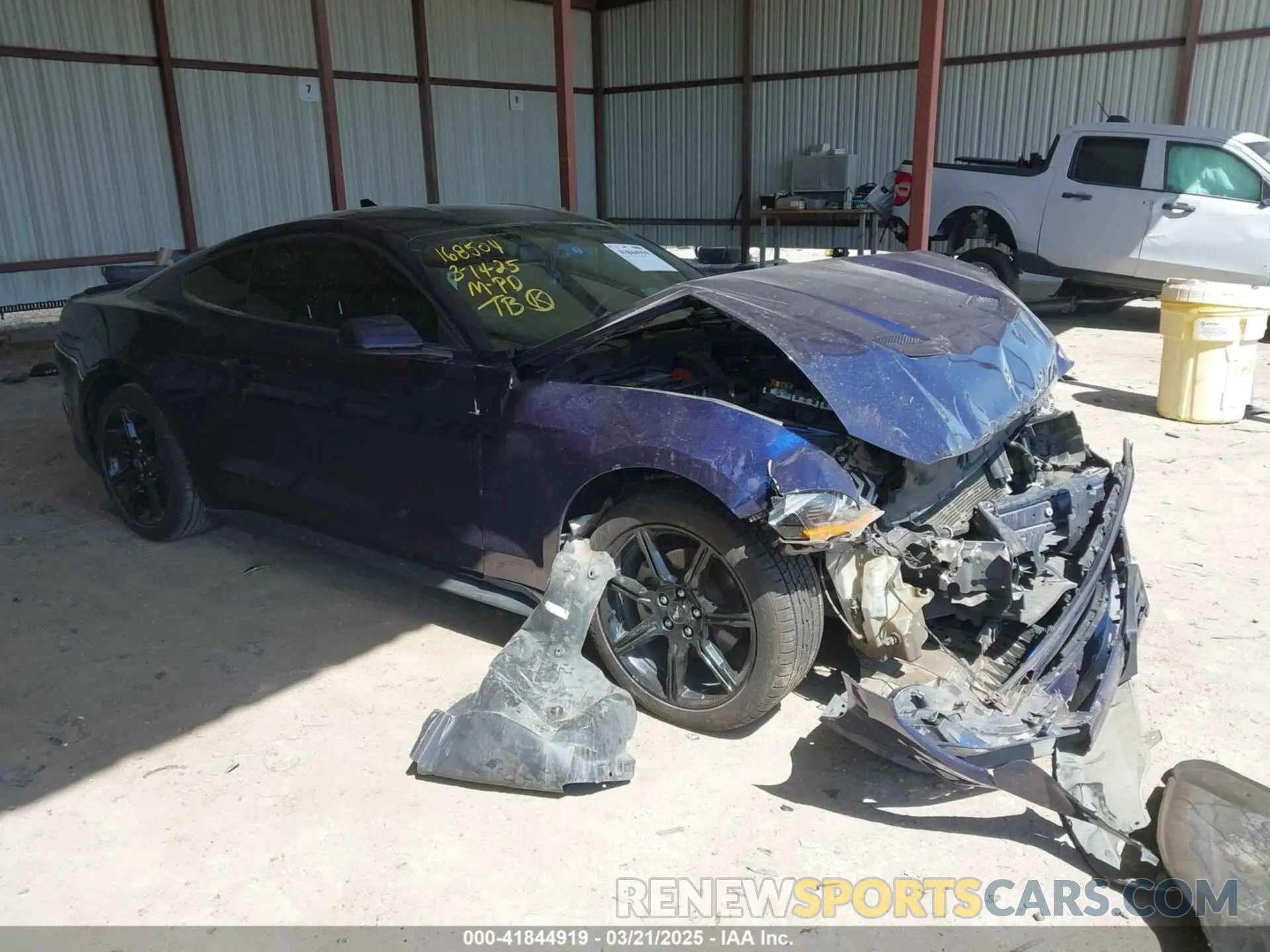 1 Photograph of a damaged car 1FA6P8TH7L5158581 FORD MUSTANG 2020