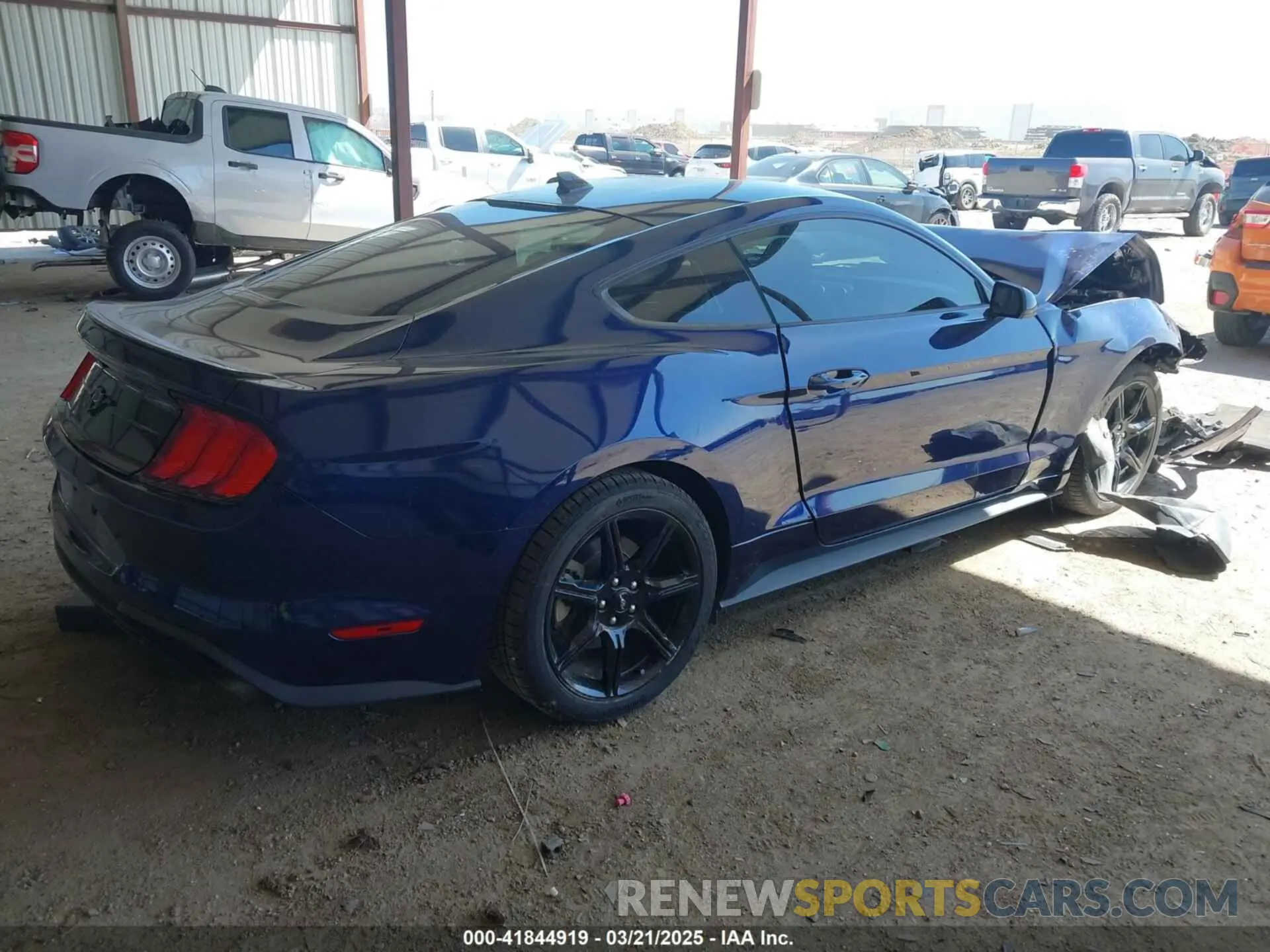 4 Photograph of a damaged car 1FA6P8TH7L5158581 FORD MUSTANG 2020